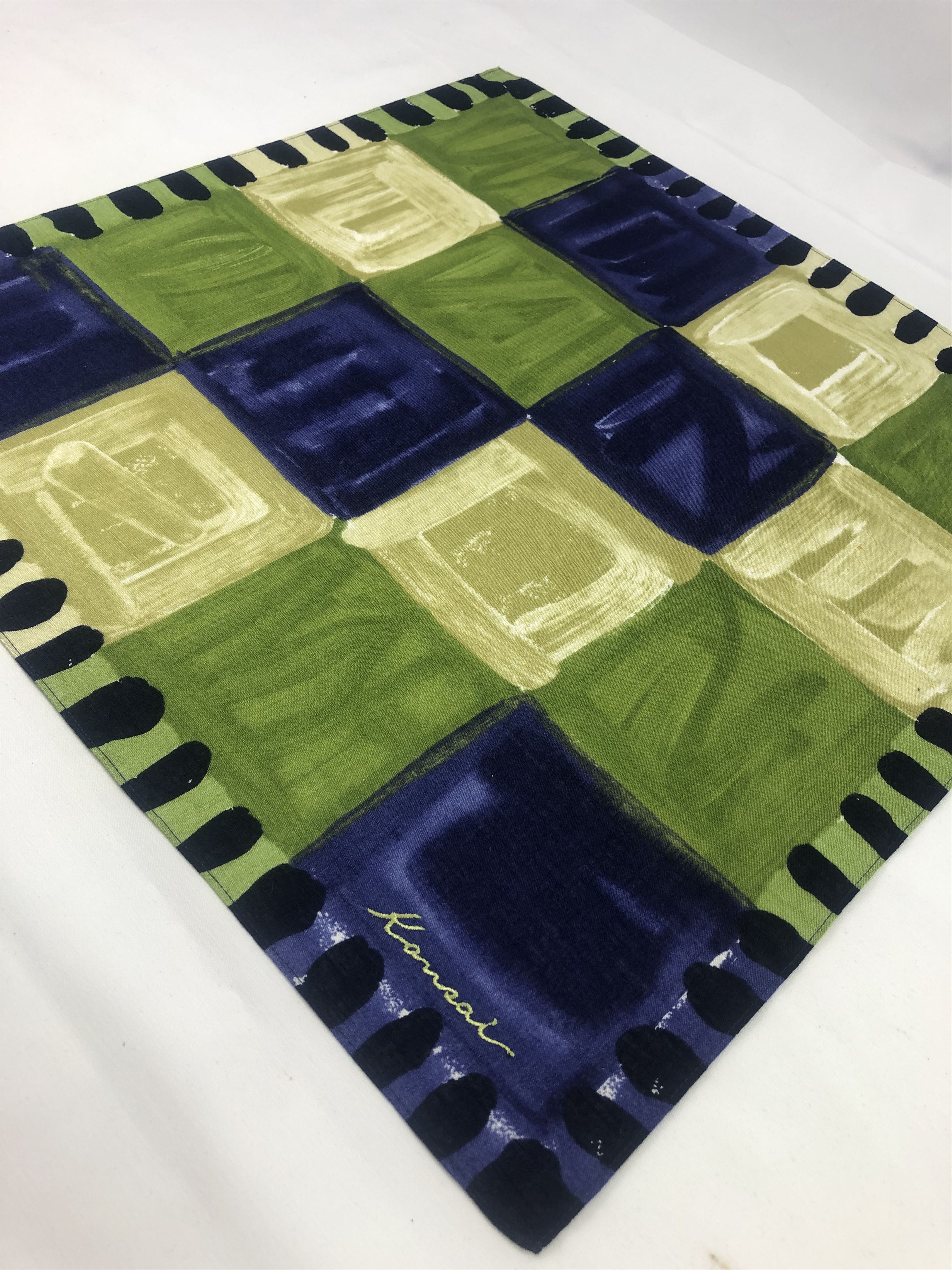 Japanese Brand × Kansai Yamamoto × Vintage Kansai Yamamoto Handkerchief / Bandana / Neckerchief Size ONE SIZE - 4 Thumbnail