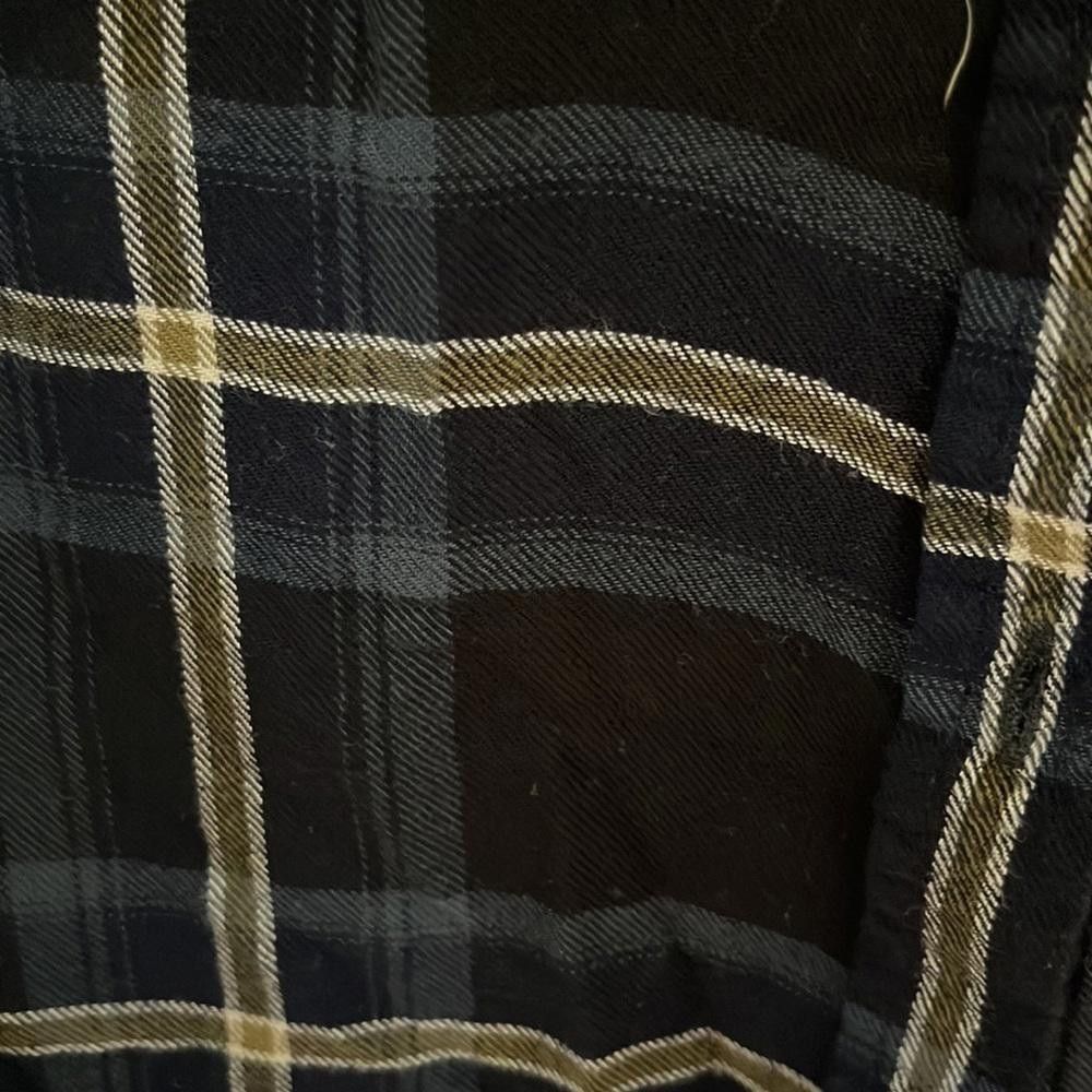 Designer Obey 89 xxs plaid tunic dress button up Size XXS / US 00 / IT 34 - 6 Thumbnail