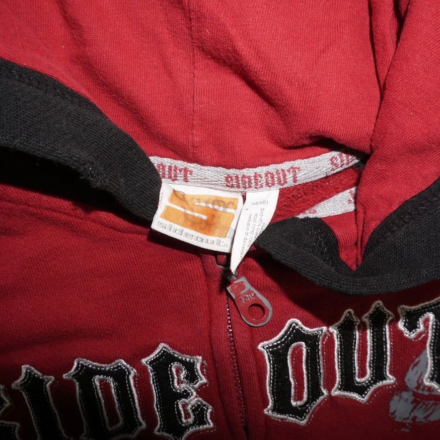 Sideout Medium - Vintage Y2K side out embroider 2000s skate hoodie Size US M / EU 48-50 / 2 - 3 Thumbnail