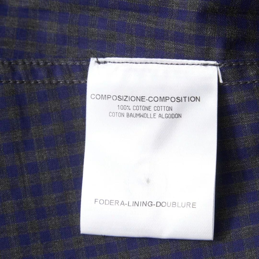 Gucci Gucci Men's Plaid Pocket Shirt Size US M / EU 48-50 / 2 - 8 Thumbnail