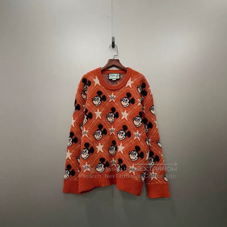 Gucci Gucci Mickey Mouse Printed Knitted Sweater Size US L / EU 52-54 / 3 - 1 Thumbnail