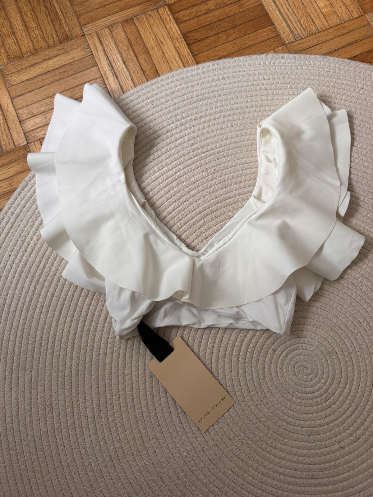 Other Maygel Coronel swim top Mila off white Size S / US 4 / IT 40 - 4 Thumbnail