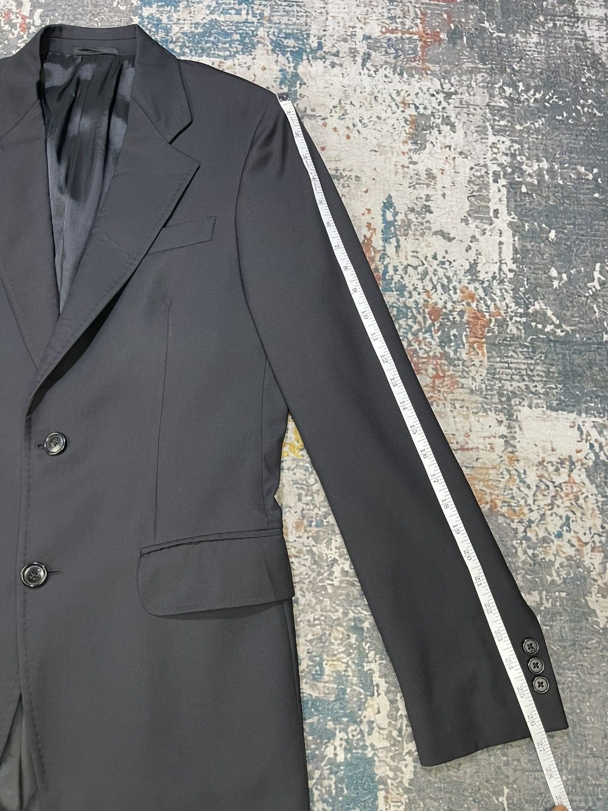 Miu Miu Miu Miu Single Breasted Black Blazers Size 48R - 12 Thumbnail