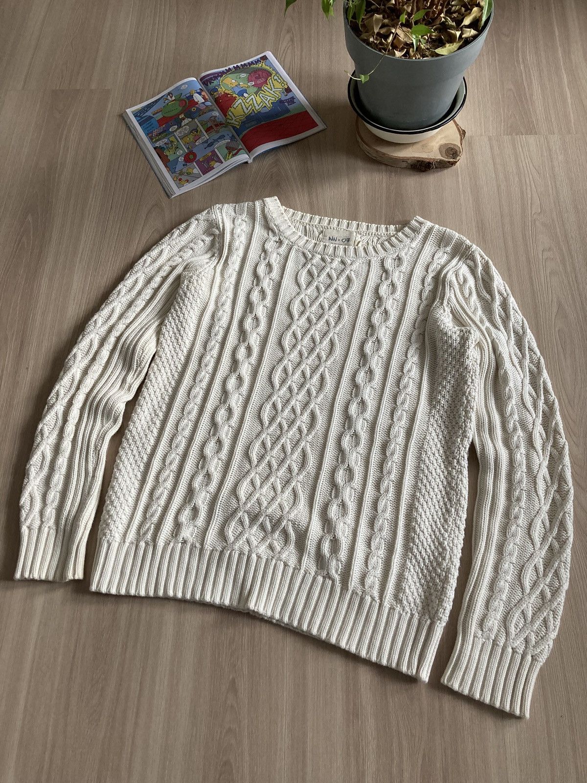NN07 Vintage NN07 no nationality Pano Knit Sweater 90s Size US S / EU 44-46 / 1 - 2 Thumbnail