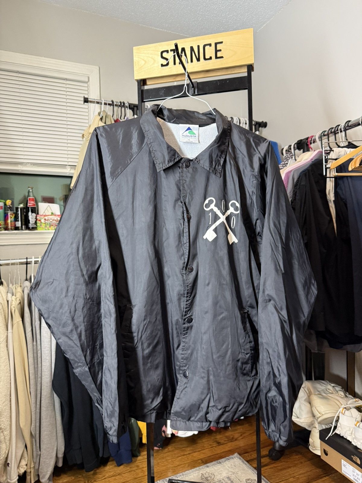 Vintage Hundredth Keys Windbreaker Size US XL / EU 56 / 4 - 2 Thumbnail