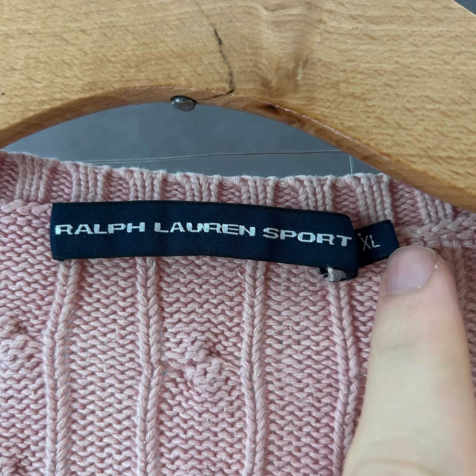 Designer × Polo Ralph Lauren × Ralph Lauren Polo Ralph Lauren v-neck knitwear tie die mini logo pony Size XL / US 12-14 / IT 48-50 - 5 Thumbnail