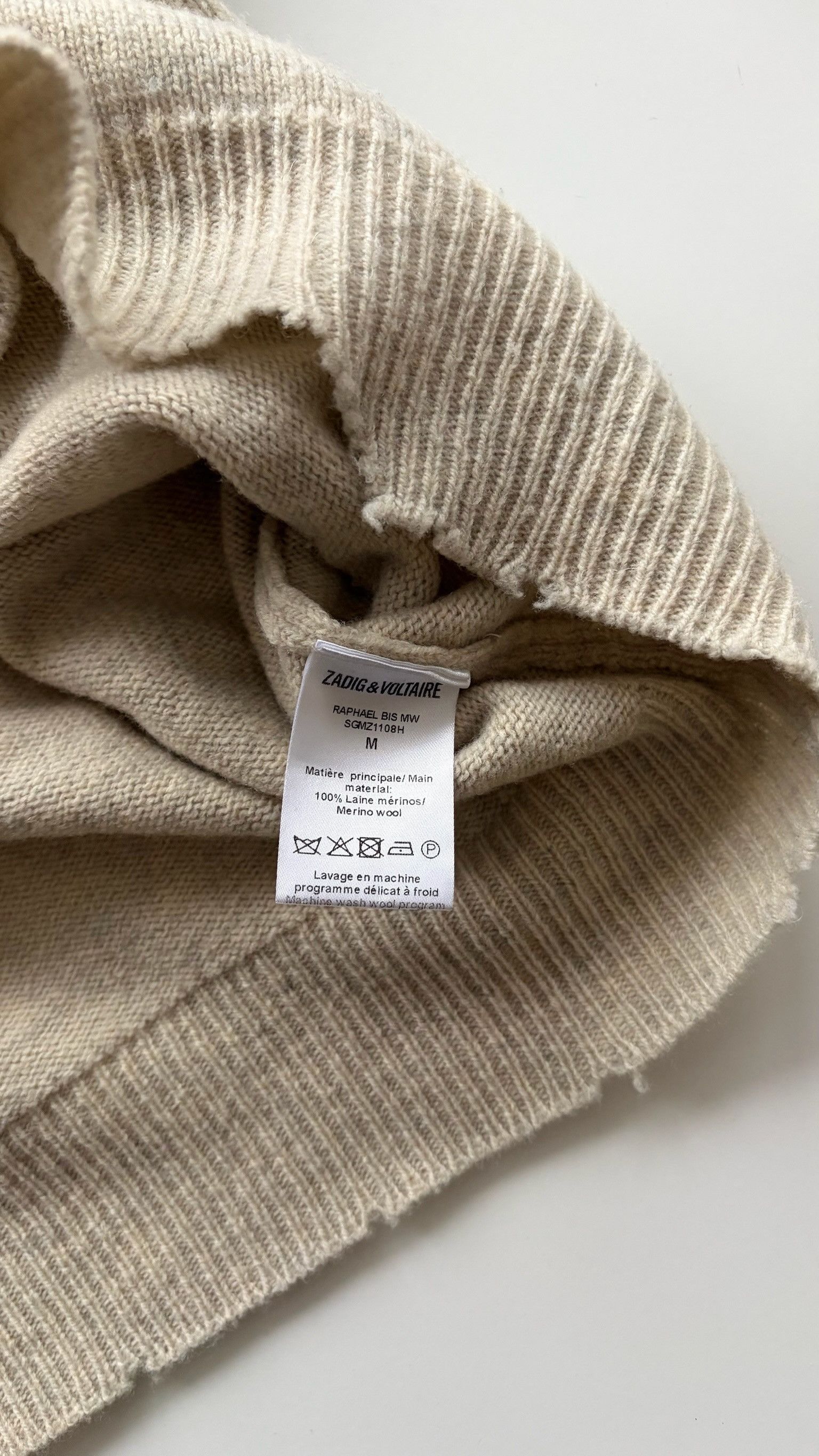Zadig & Voltaire Zadig & Voltaire Wool Jumper Size US M / EU 48-50 / 2 - 3 Thumbnail