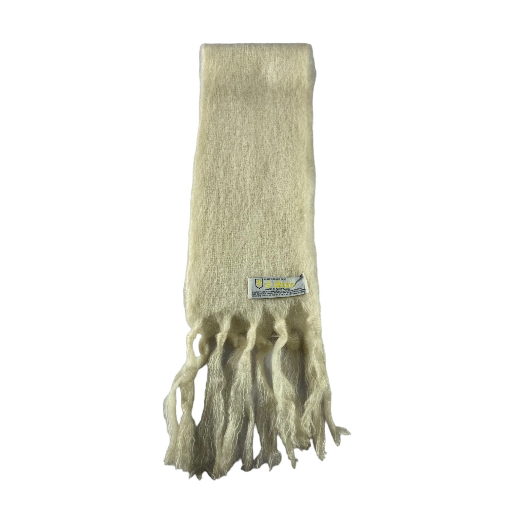 Vintage Vintage Mohair Scarf / Muffler / Neckwear Size ONE SIZE - 2 Thumbnail