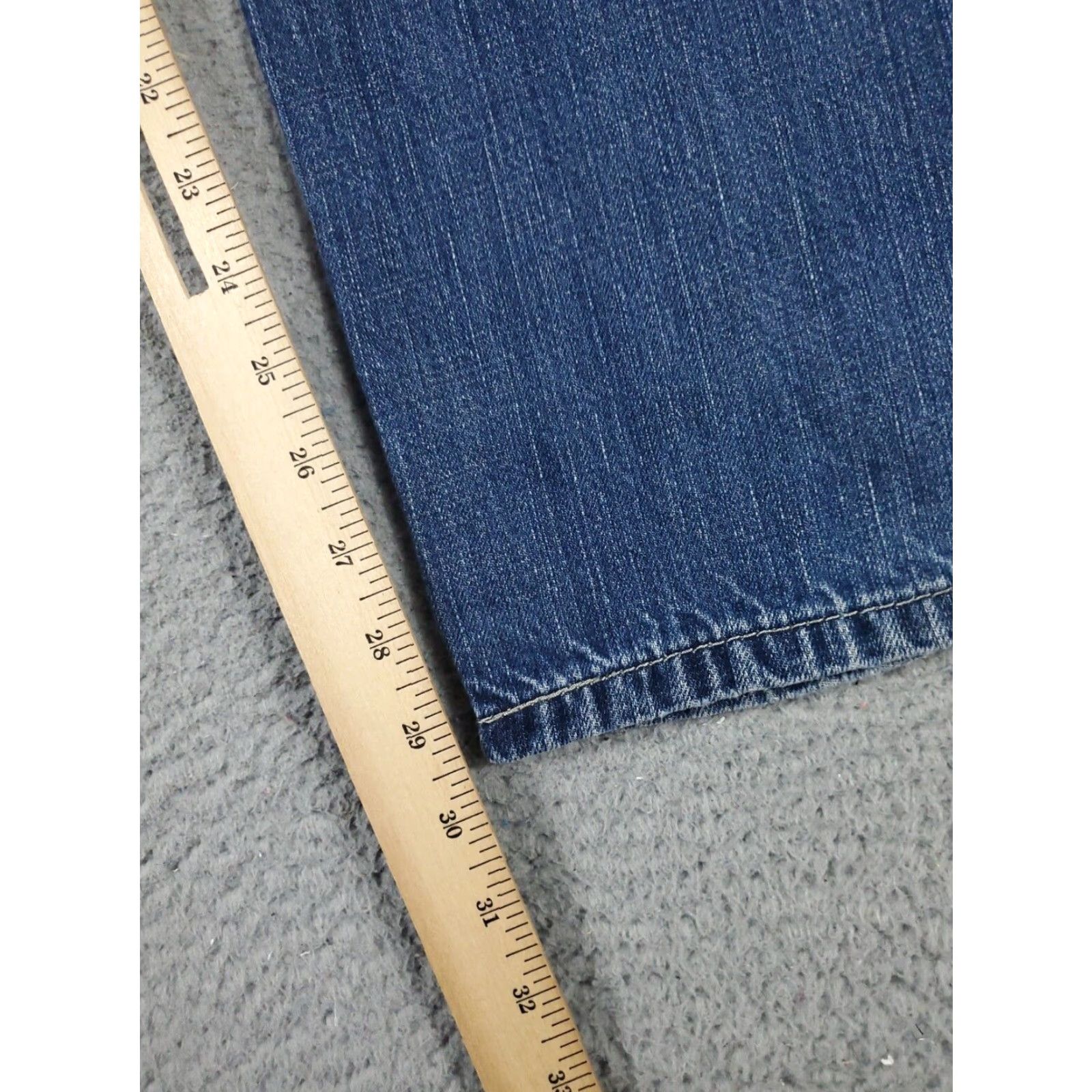 Levi's Levis 514 Jeans Mens 36x30 Blue Straight Leg Denim Pants Size US 36 / EU 52 - 5 Thumbnail