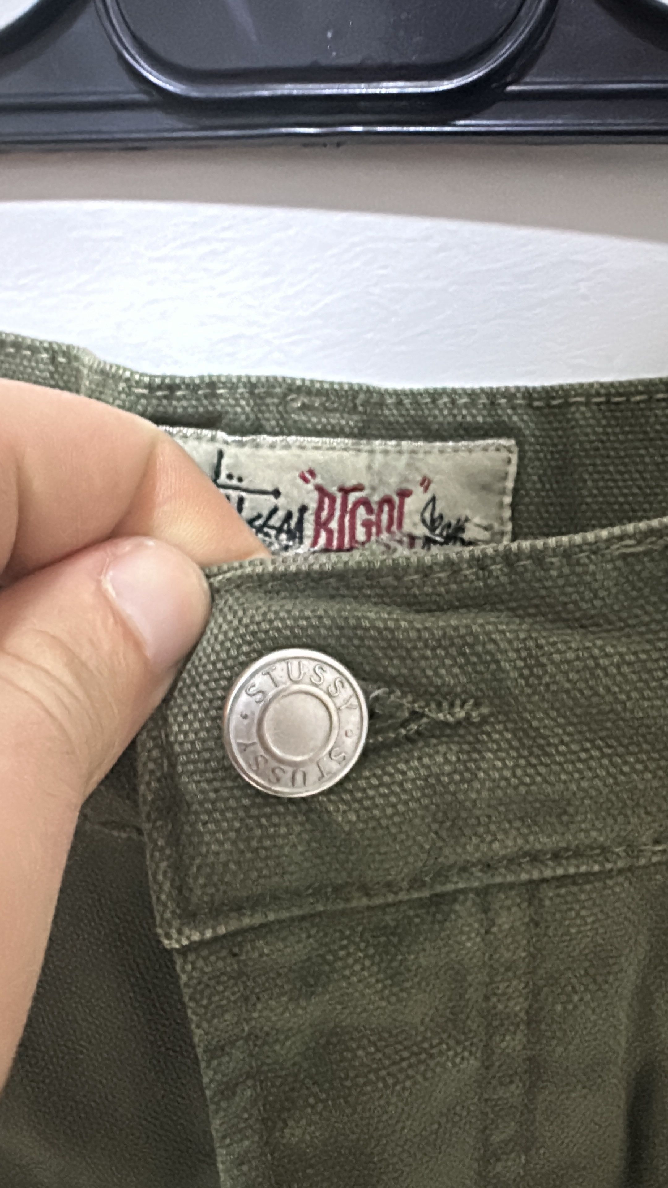 Stussy Stussy Big Ol Jean Olive Drab Size 28 Size US 28 / EU 44 - 4 Thumbnail