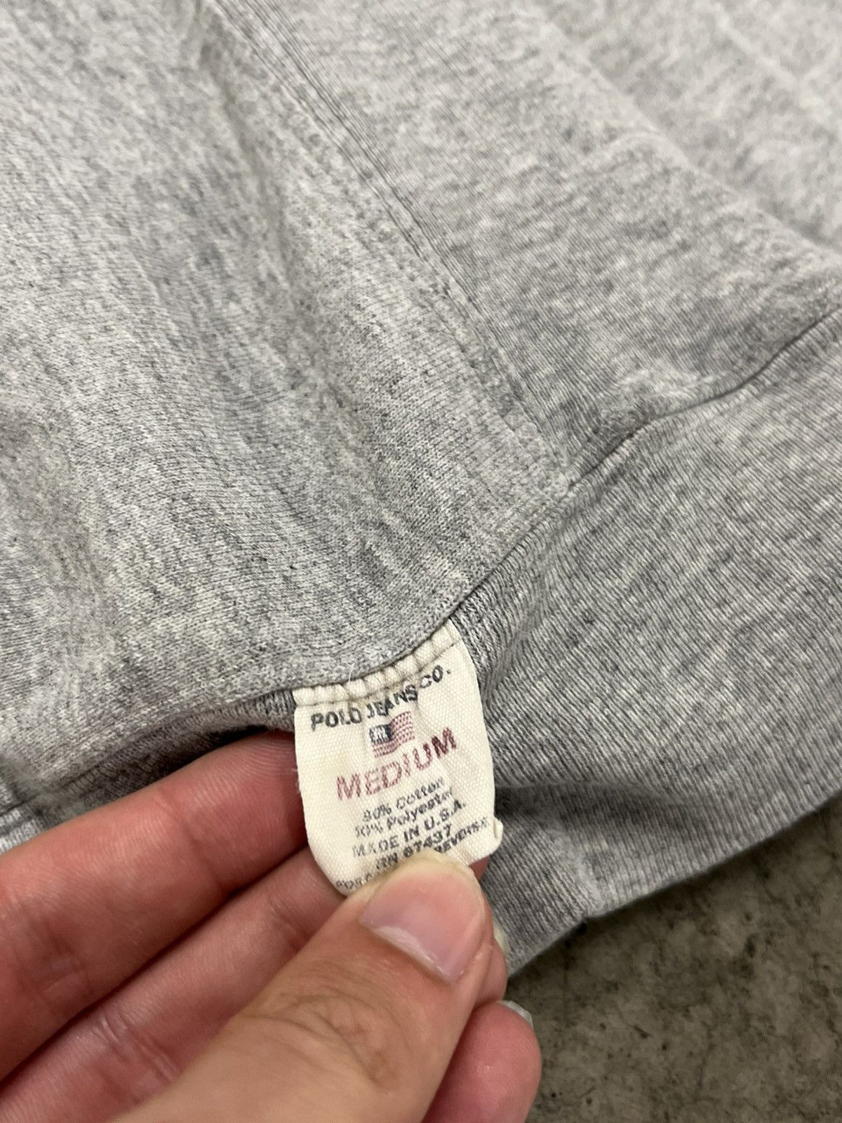 Polo Ralph Lauren Polo ralph lauren spell out vintage sweatshirt y2k faded Size US M / EU 48-50 / 2 - 7 Thumbnail