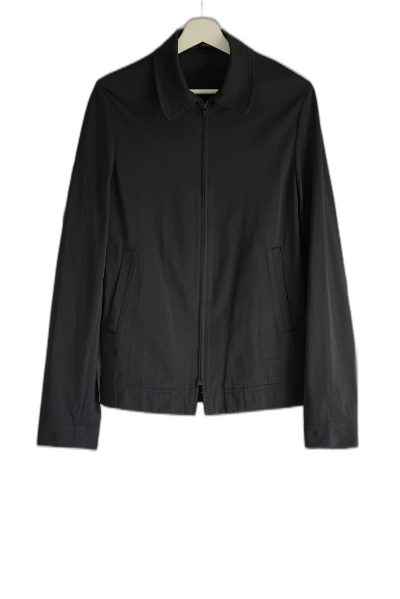 Yohji Yamamoto yohji yamamoto black zip short jacket Size US M / EU 48-50 / 2 - 1 Thumbnail