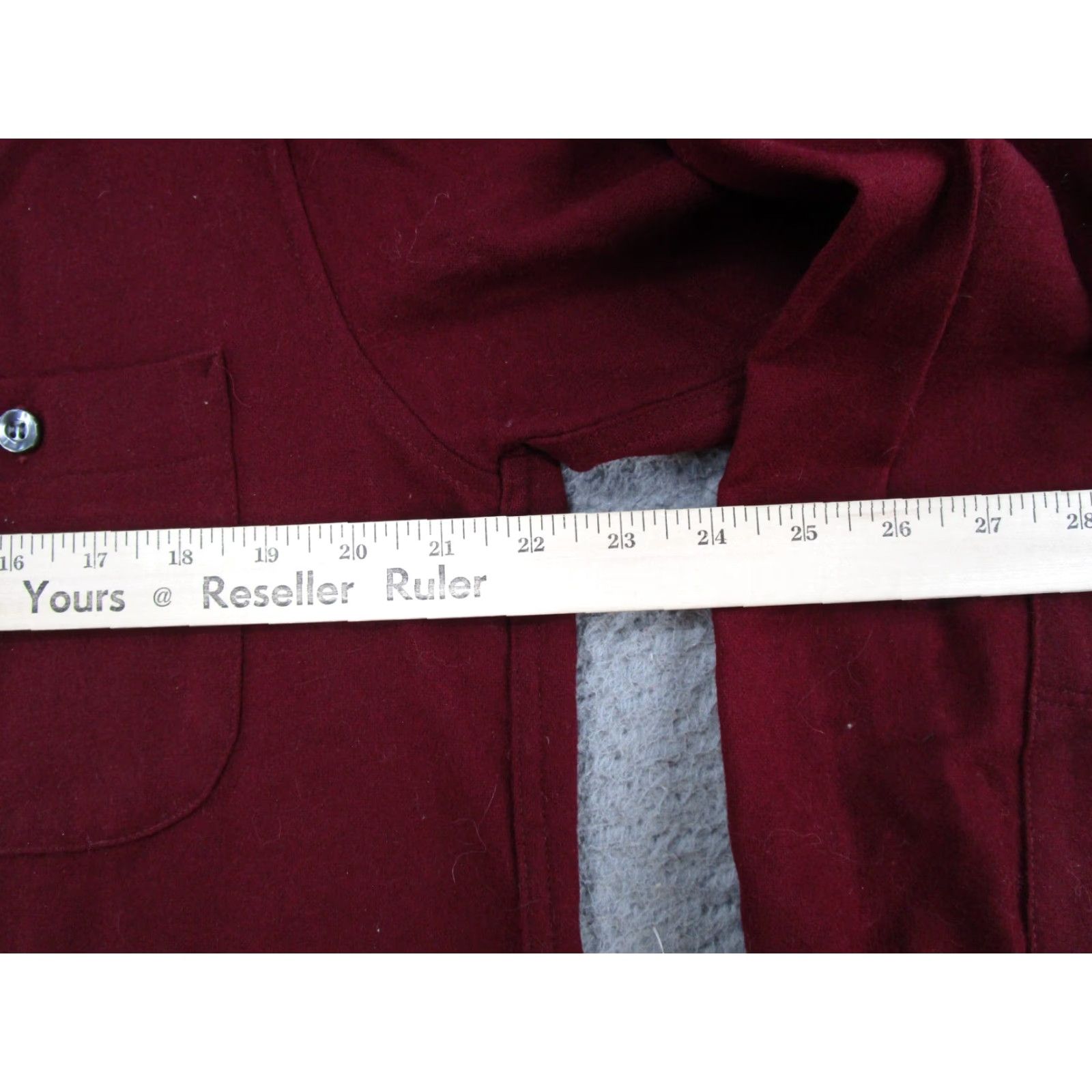 Pendleton VINTAGE Pendleton Button-Up Long Sleeve Wool USA Made Red Shirt M Size US M / EU 48-50 / 2 - 6 Thumbnail