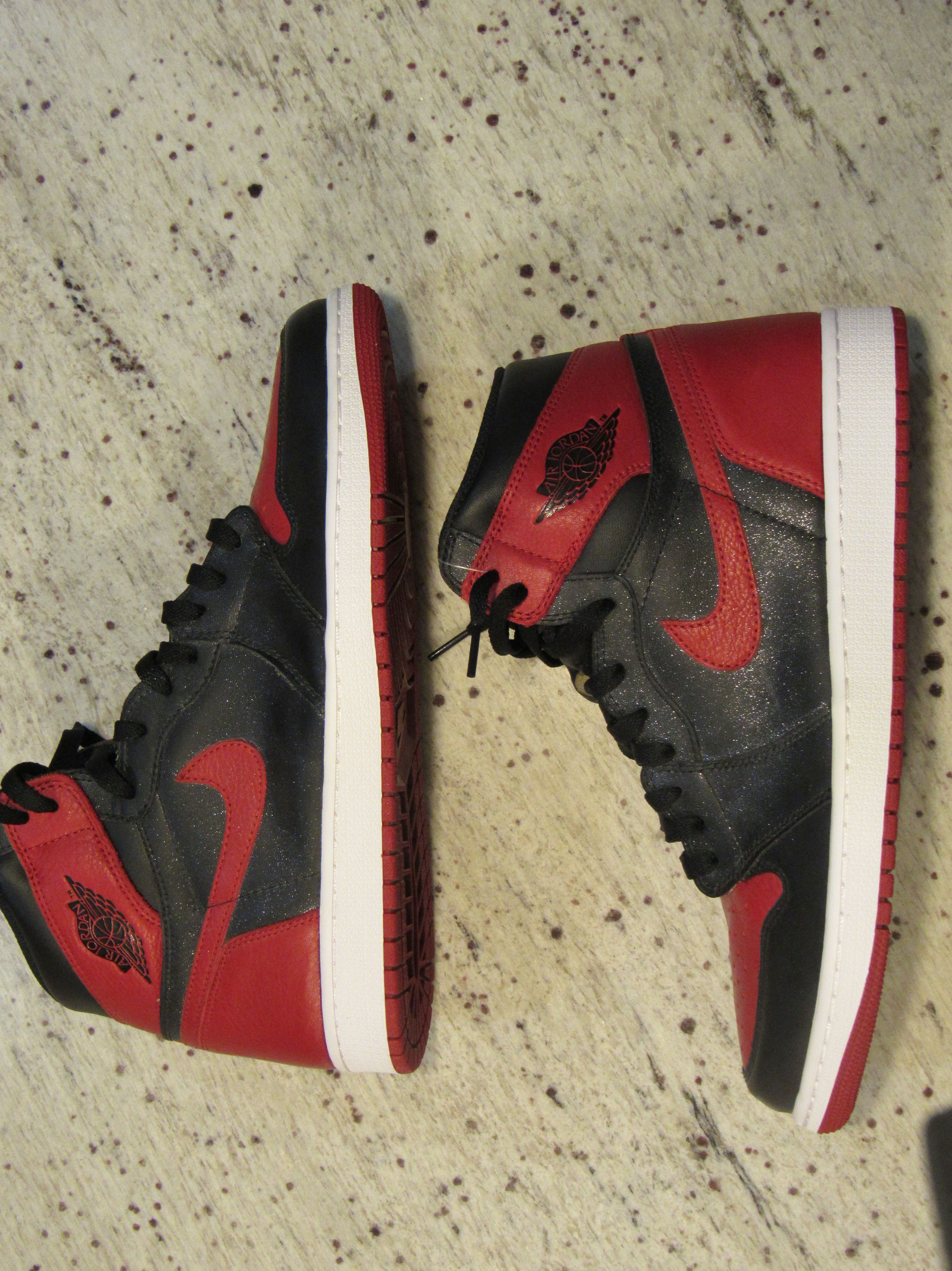 Jordan Brand × Nike Air Jordan 1 'Banned' 2016 Size US 12.5 / EU 45-46 - 3 Thumbnail