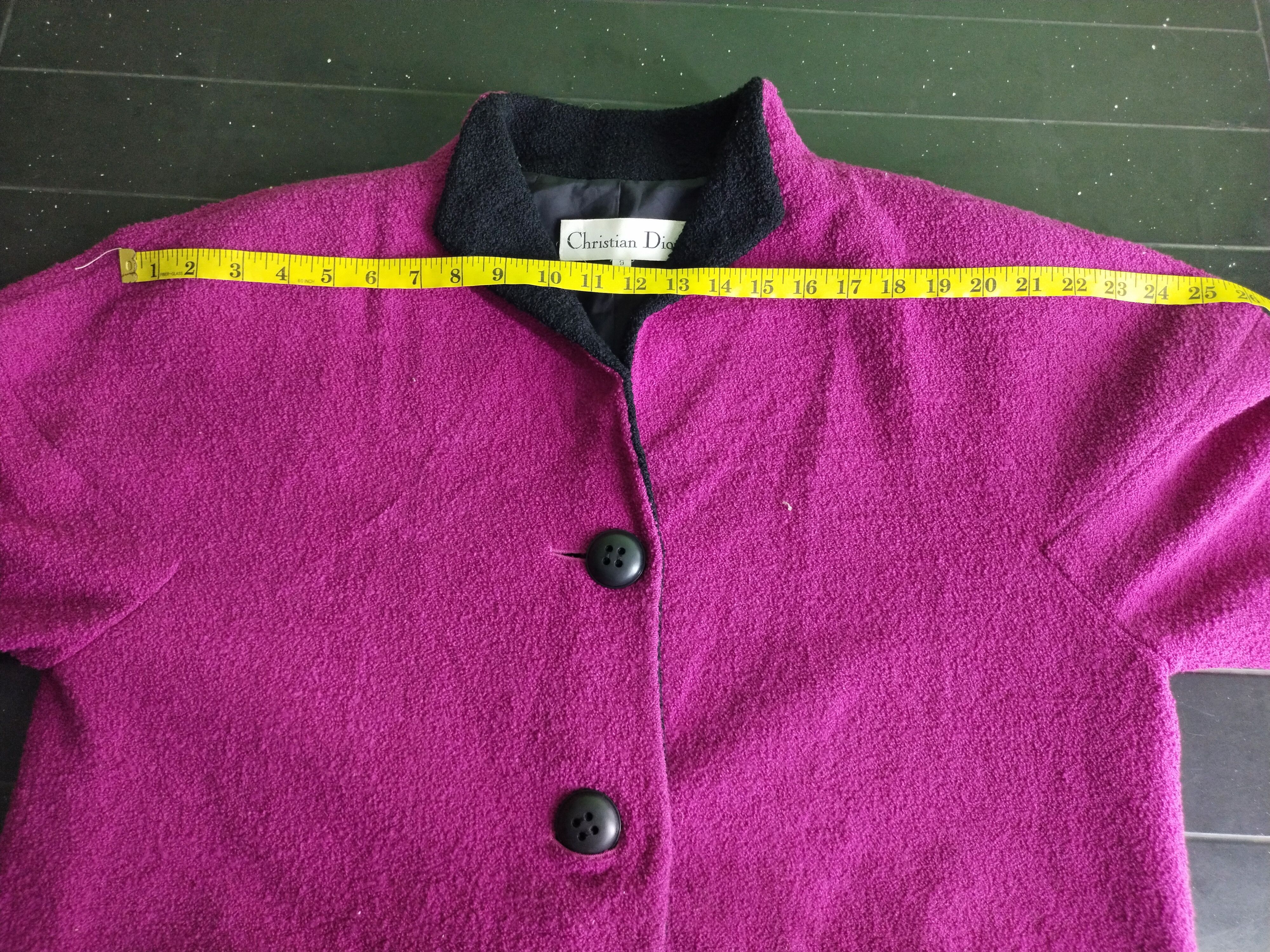 Dior Vintage Coat Christian Dior Women Fashion Coat Size L / US 10 / IT 46 - 10 Thumbnail