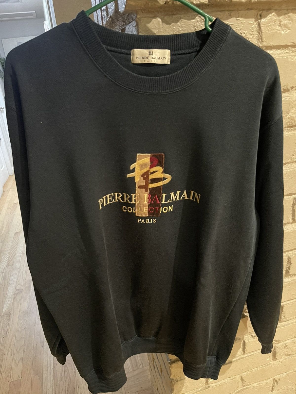 Pierre Balmain × Vintage vintage Pierre Balmain pullover sweater Size US L / EU 52-54 / 3 - 1 Thumbnail