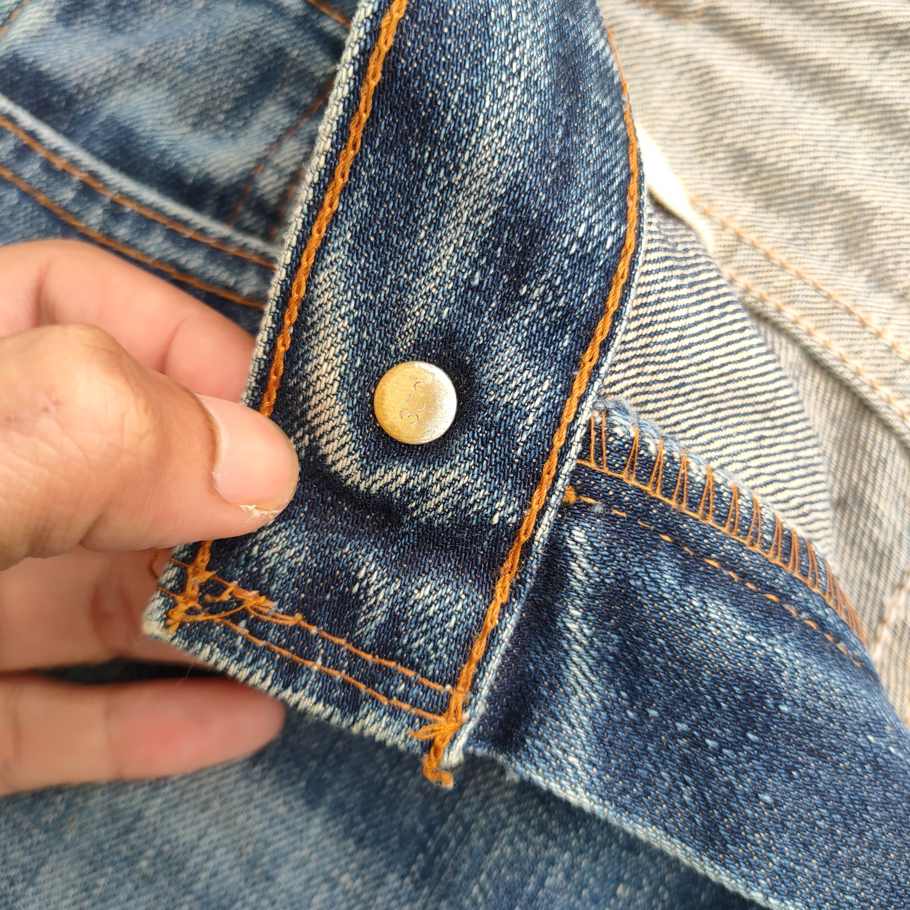 Jean × Levi's × Vintage VINTAGE LEVI'S 502 FADED RIPPED JEANS DENIM PANTS Size US 29 - 9 Thumbnail