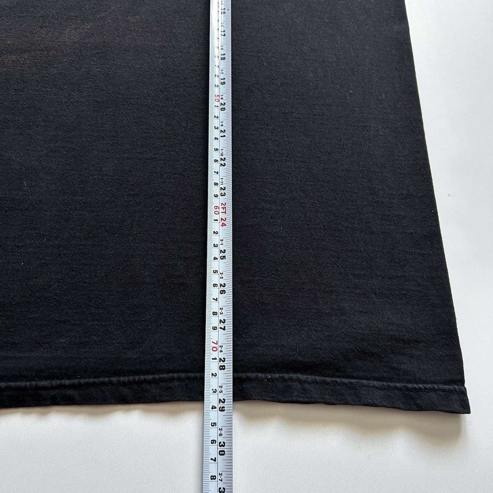 Vintage Vintage Sun Faded Blank Black T Shirt XXL Y2K Cotton Rare Size US XXL / EU 58 / 5 - 6 Thumbnail