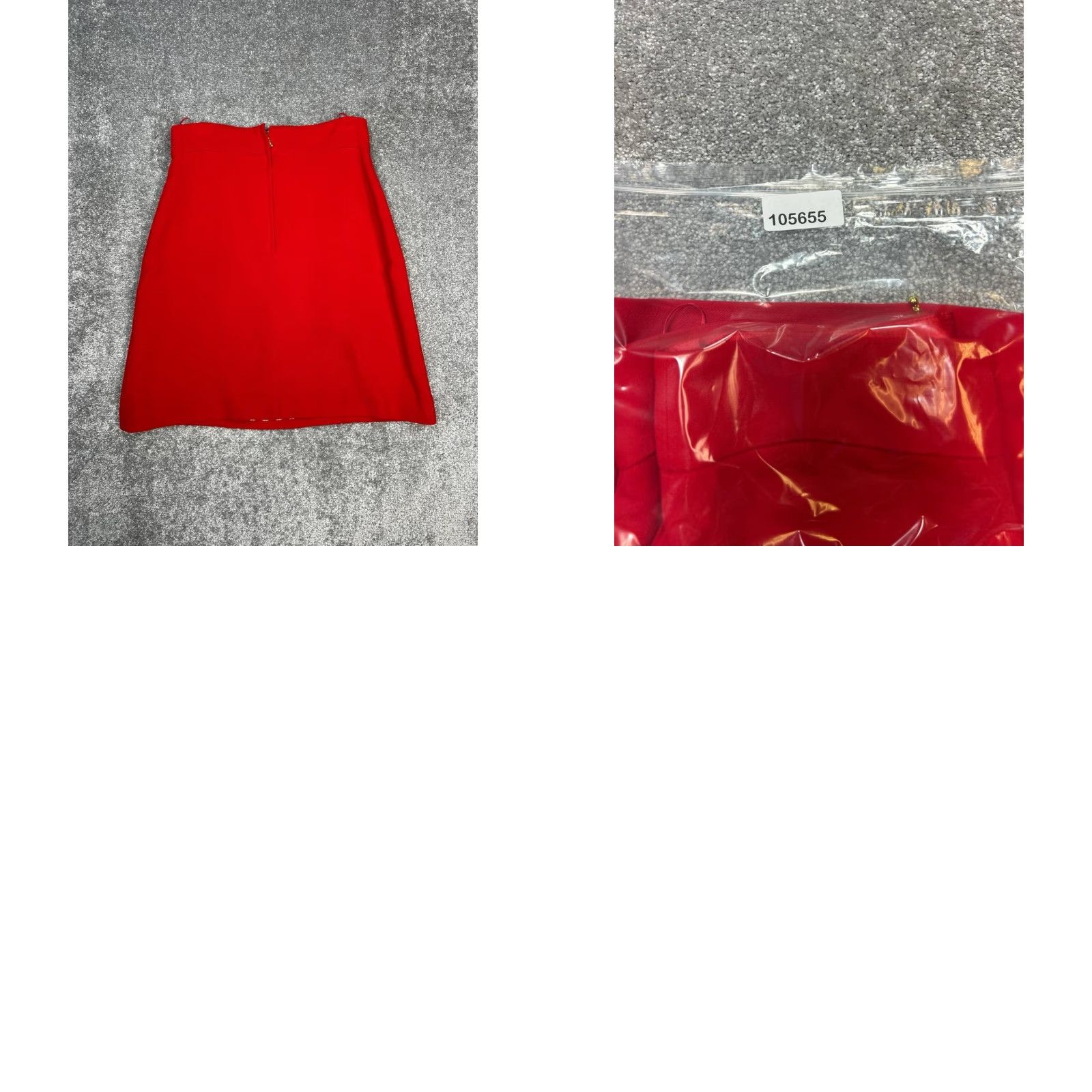 Vintage kate spade new york Skirt Womens 8 A-Line Red Back Zip Lined Short Modern Classic Vintage: No Size 30" / US 8 / IT 44 - 8 Thumbnail