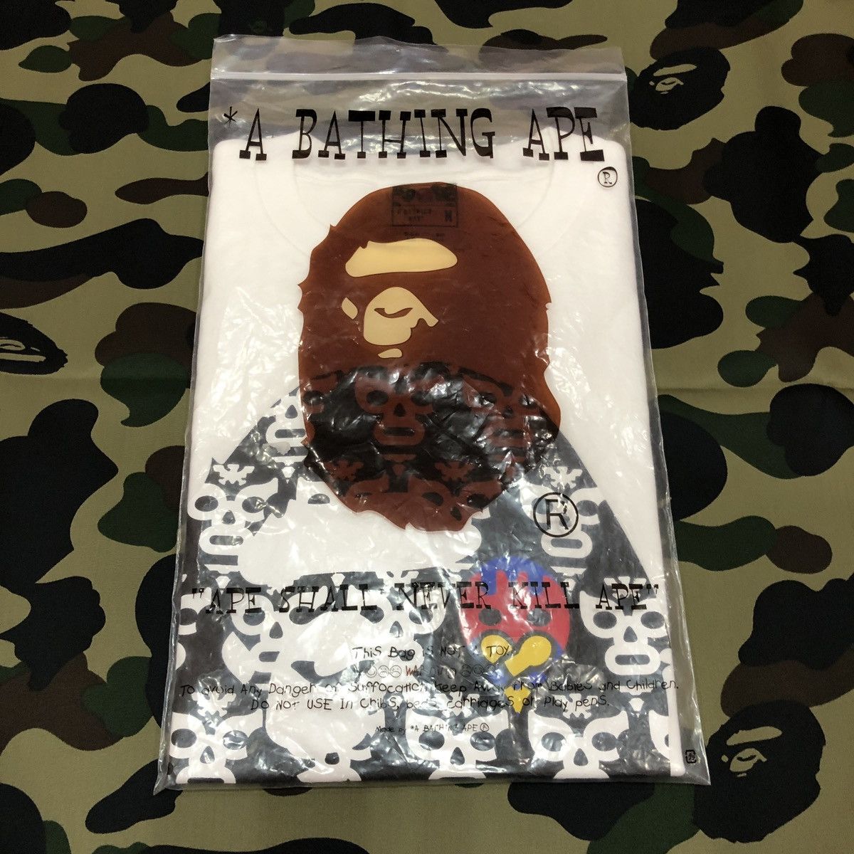 Bape Bape x Shin Kamen Rider Baby Milo Tee Size US M / EU 48-50 / 2 - 3 Thumbnail