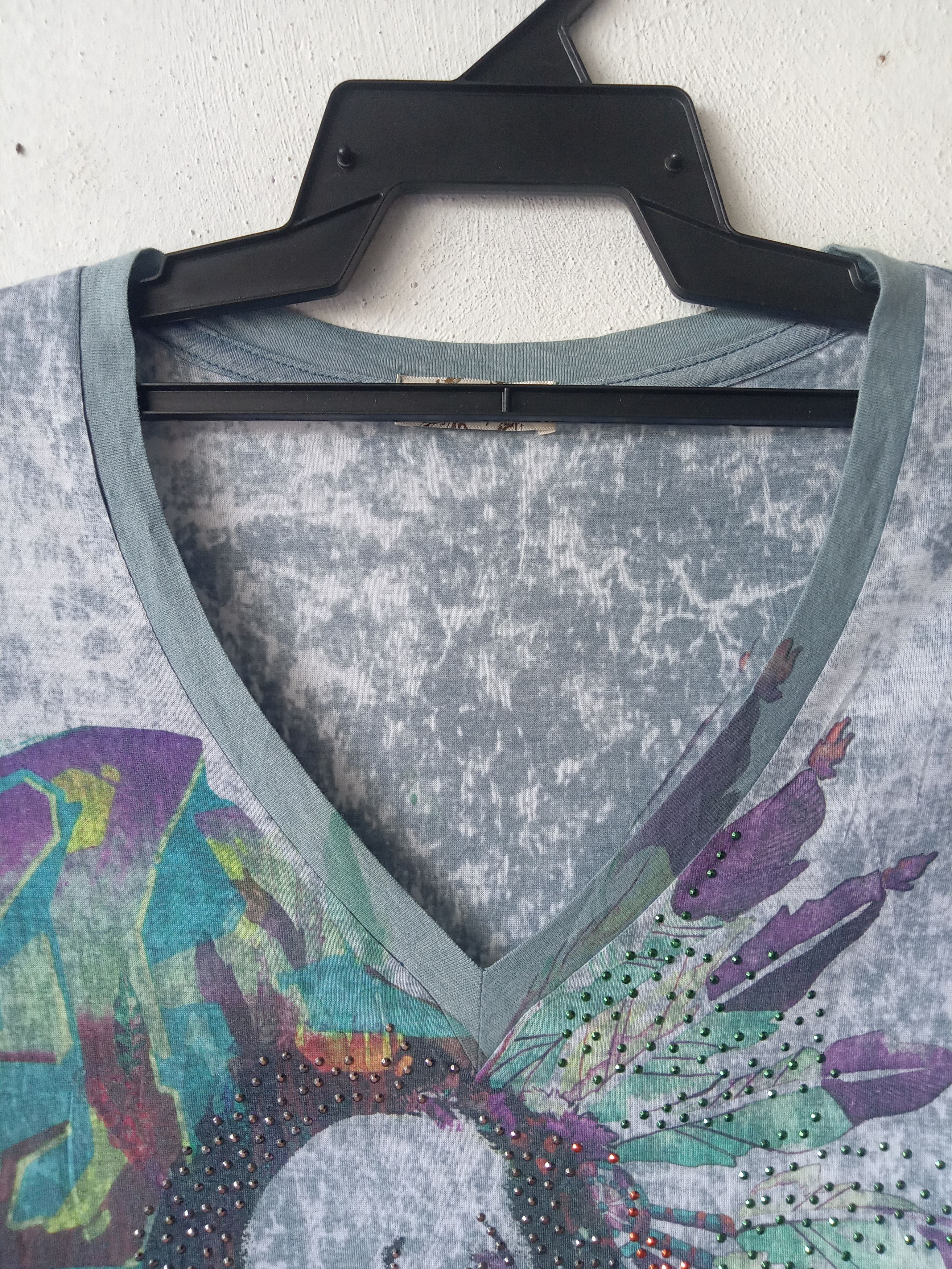 Seditionaries Paper Thin Multicolor Print T shirt Size M / US 6-8 / IT 42-44 - 2 Thumbnail