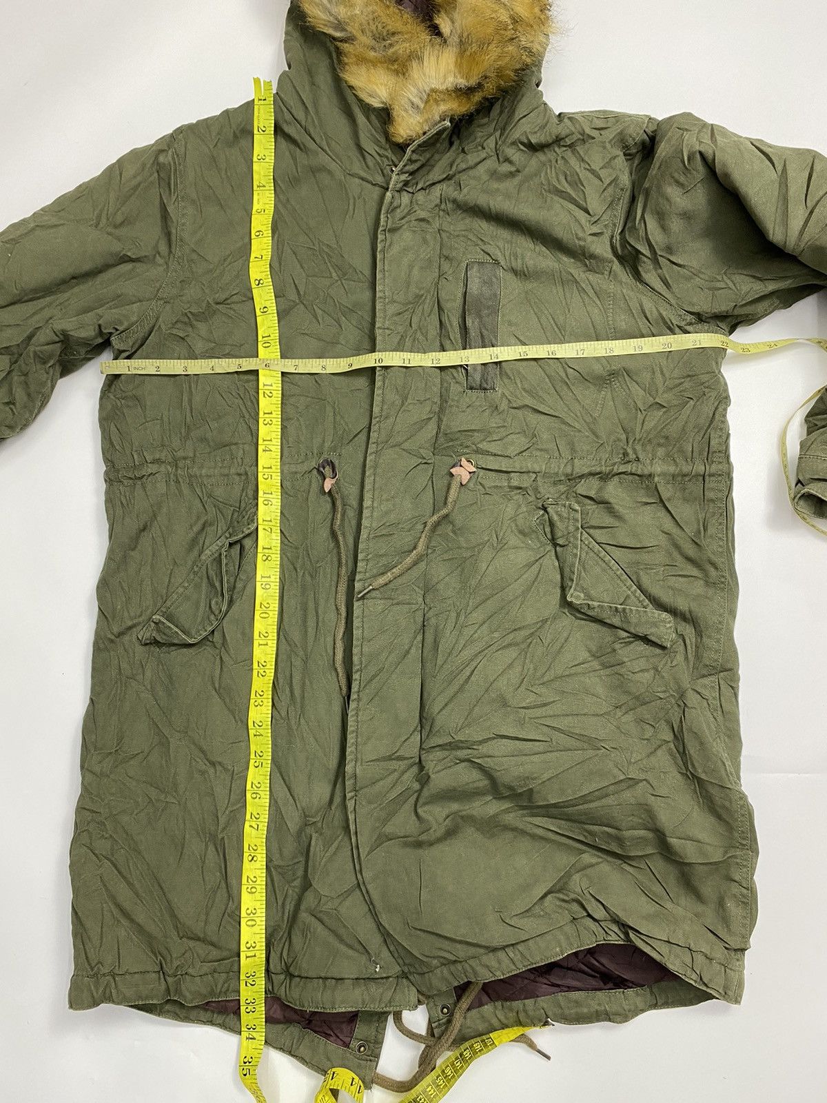 If Six Was Nine × Japanese Brand × Le Grande Bleu (L.G.B.) Fur jacket army long parka hibeck Size US L / EU 52-54 / 3 - 8 Thumbnail