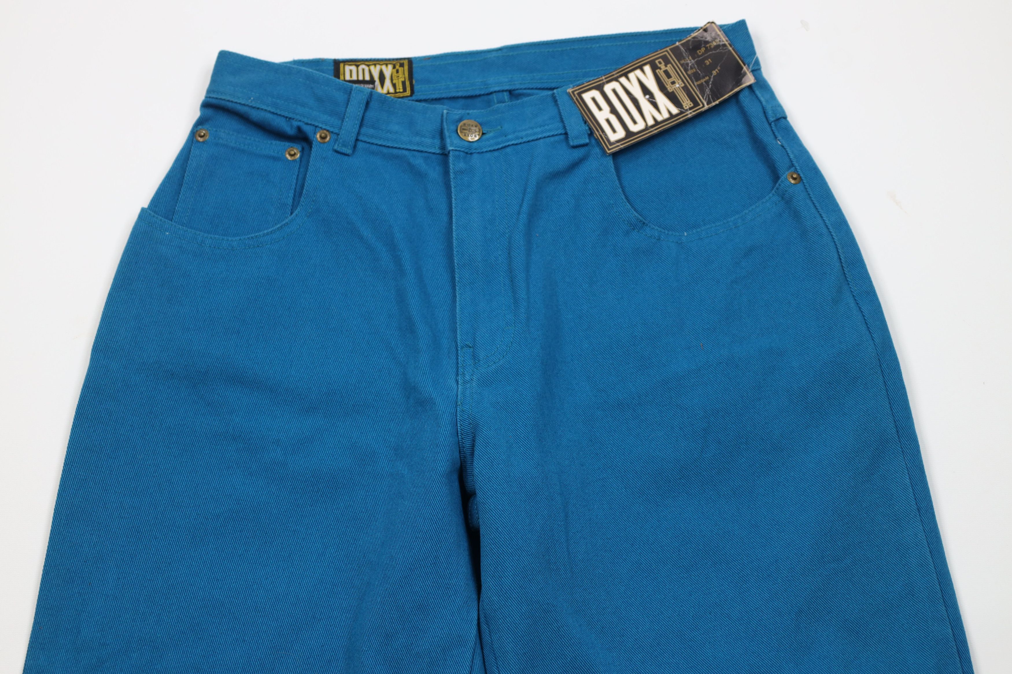 Vintage Deadstock Vintage 90s Streetwear Fit Denim Jenas Blue Size US 31 - 2 Thumbnail