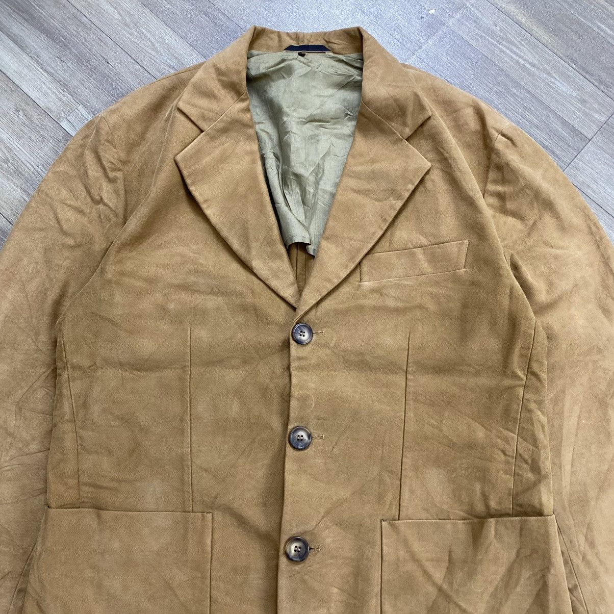 Japanese Brand Vintage Mitsumine Japanese Designer Blazer Jacket Size US M / EU 48-50 / 2 - 2 Thumbnail