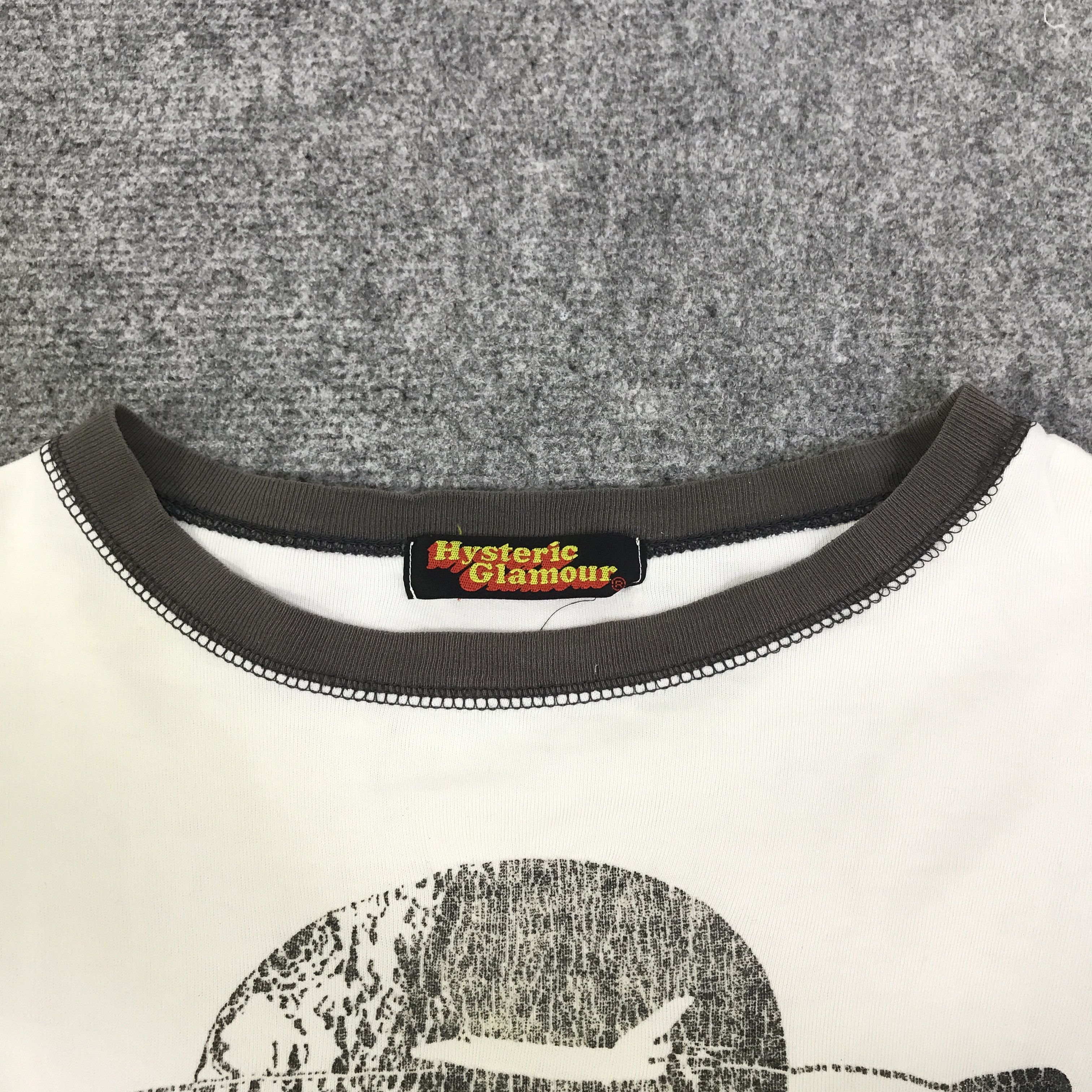 Hysteric Glamour hysterics Glamour space camp t-shirt K93B56 Size US XS / EU 42 / 0 - 5 Thumbnail