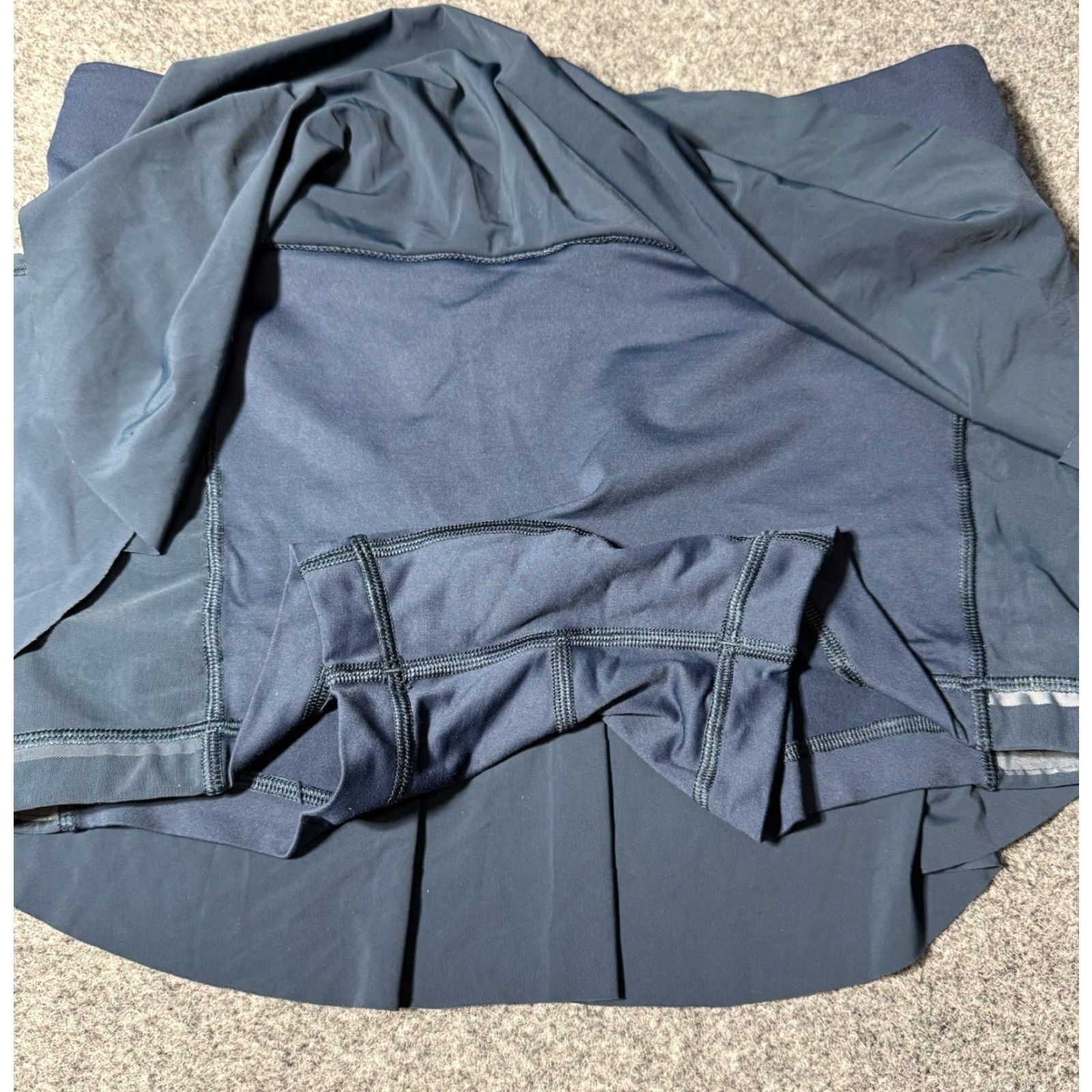 Lululemon Lululemon Skirt 6 Teal Green Quick Pace 13” Submarine Mini Women Running Tennis Activewear Size 28" / US 6 / IT 42 - 5 Thumbnail
