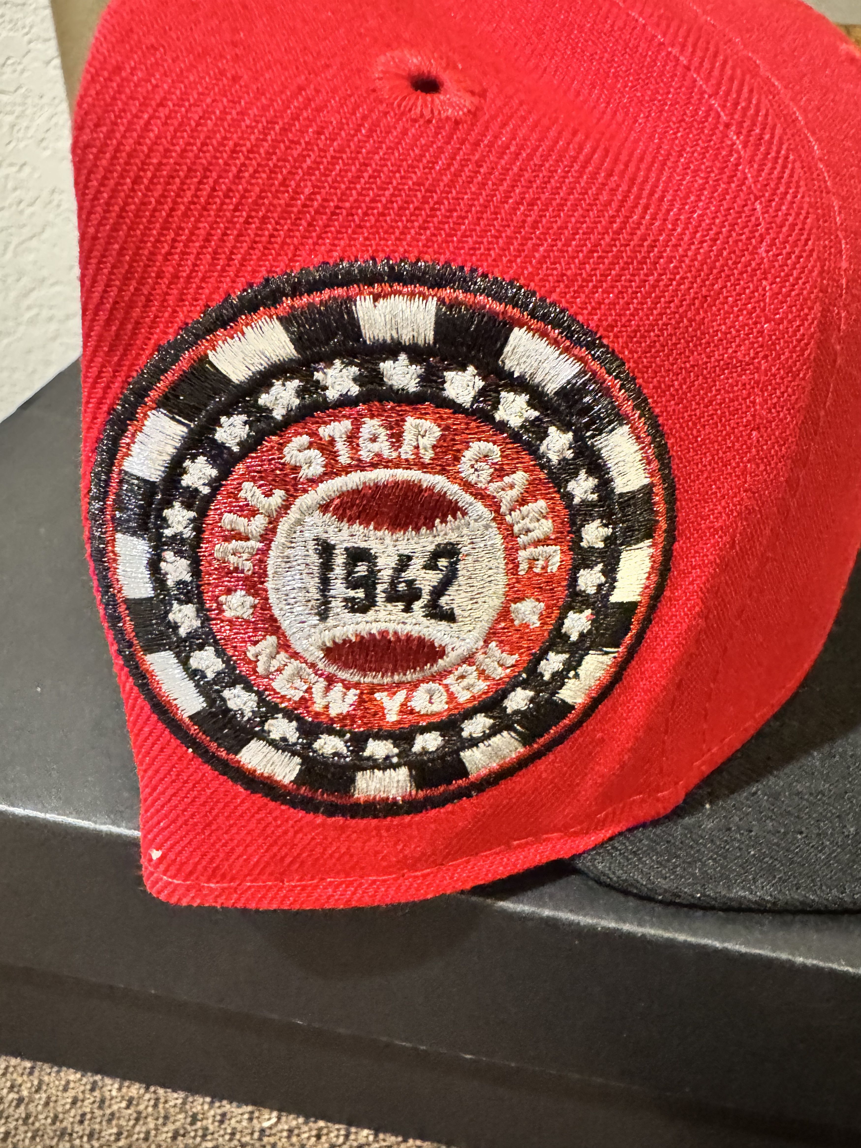 New Era New Era 59Fifty 7 1/4 Red Black Yankees 50 Cent limited Size ONE SIZE - 5 Thumbnail
