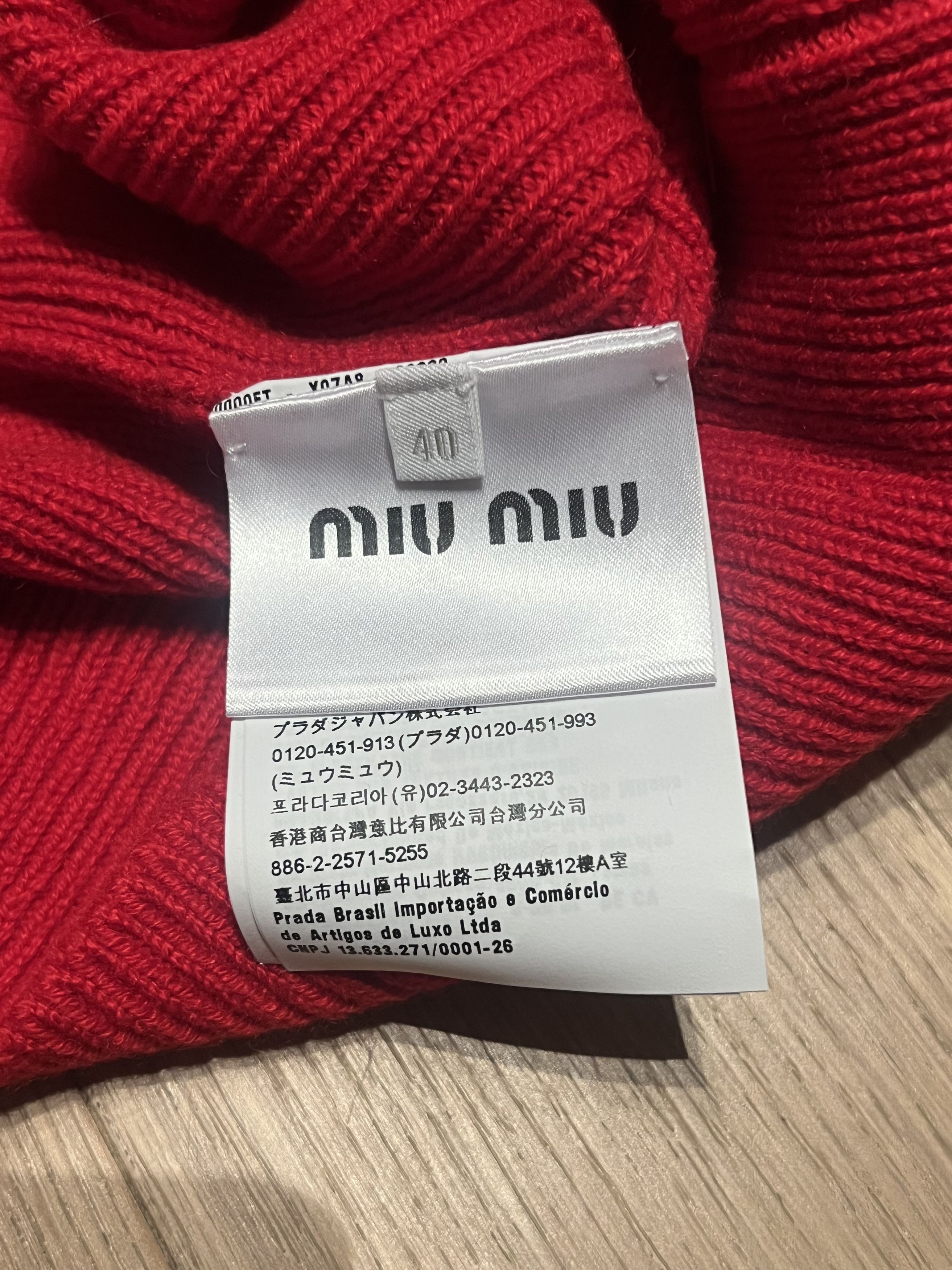 Miu Miu MIU MIU CASHMERE CROP POLO Size M / US 6-8 / IT 42-44 - 3 Thumbnail