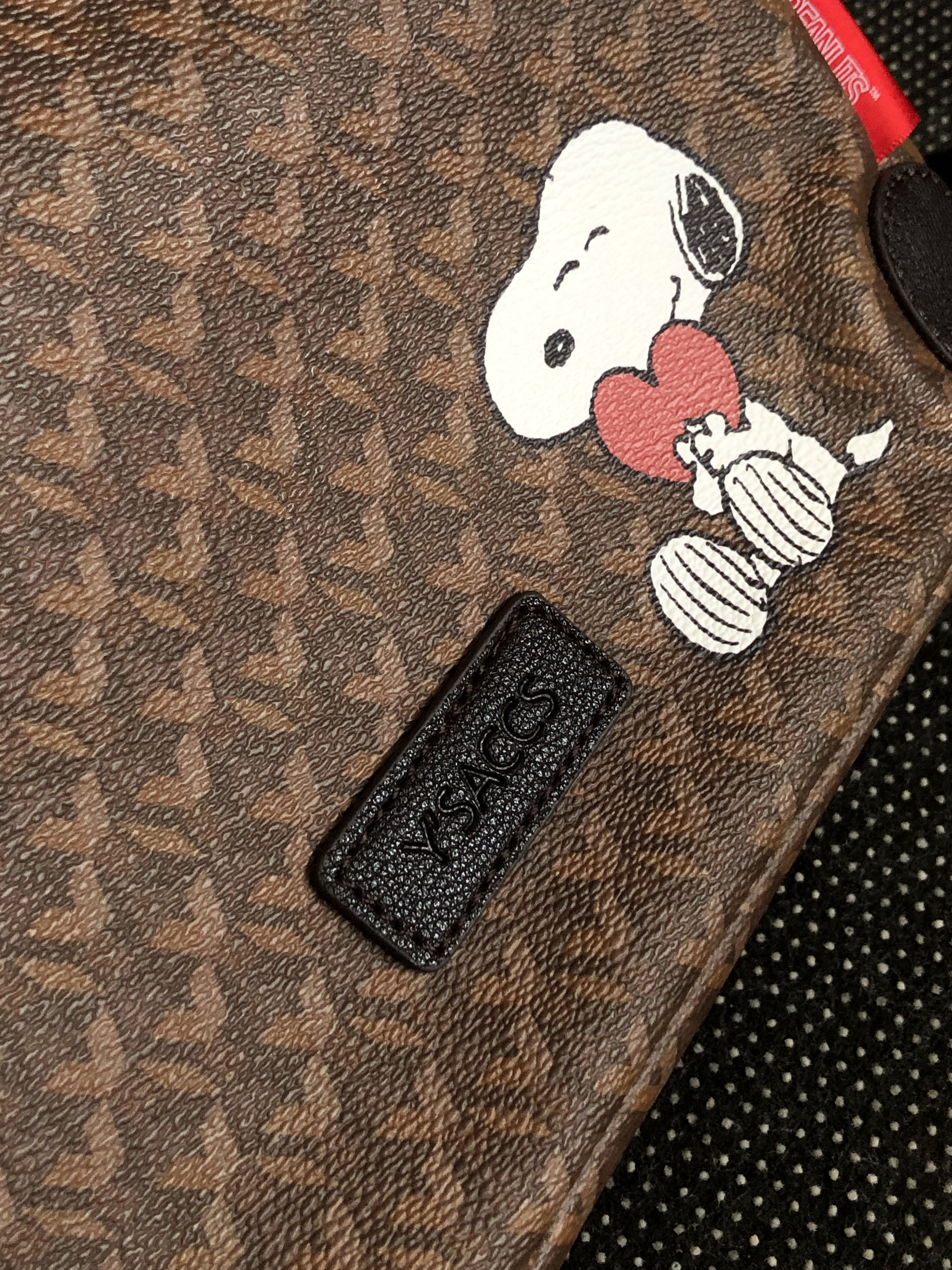 Peanuts RARE🔥YOHJI YAMAMOTO YSACCS X SNOOPY SLING BAG MONOGRAM Size ONE SIZE - 4 Thumbnail