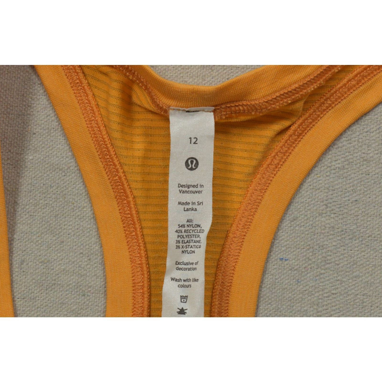 Lululemon Lululemon Swiftly Tech Racerback Tank Top 2.0 Race Length Orange Women's Size 12 Size XL / US 12-14 / IT 48-50 - 4 Thumbnail