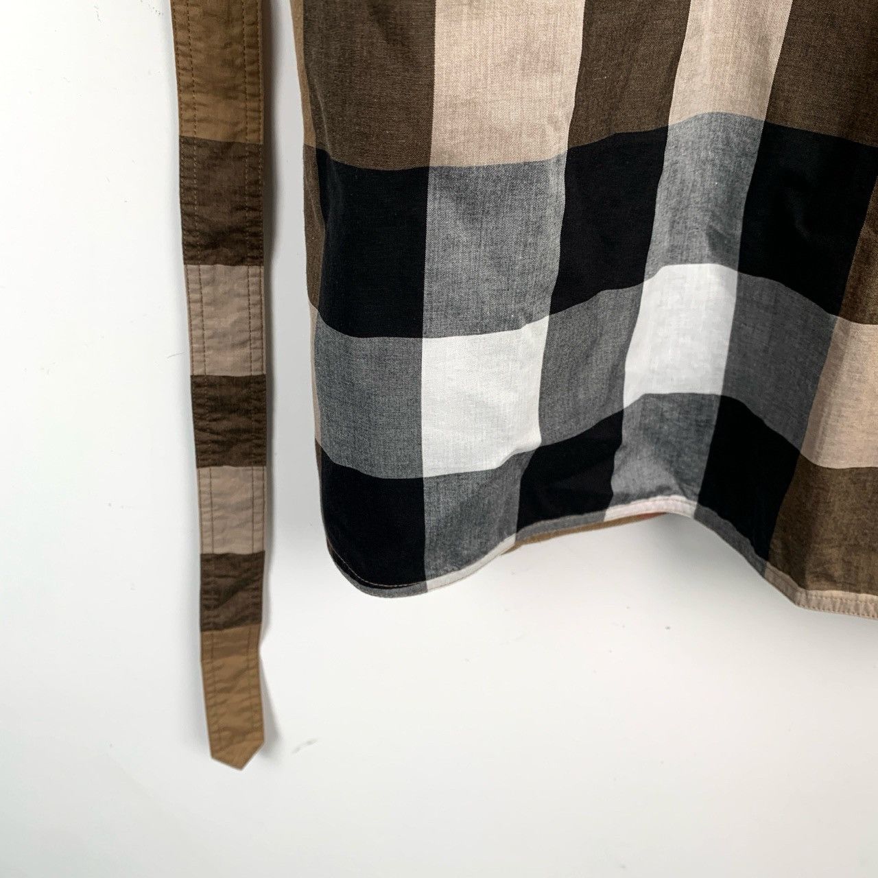 Burberry Burberry Dress Cotton Long Sleeve (Size 44) Size L / US 10 / IT 46 - 4 Thumbnail