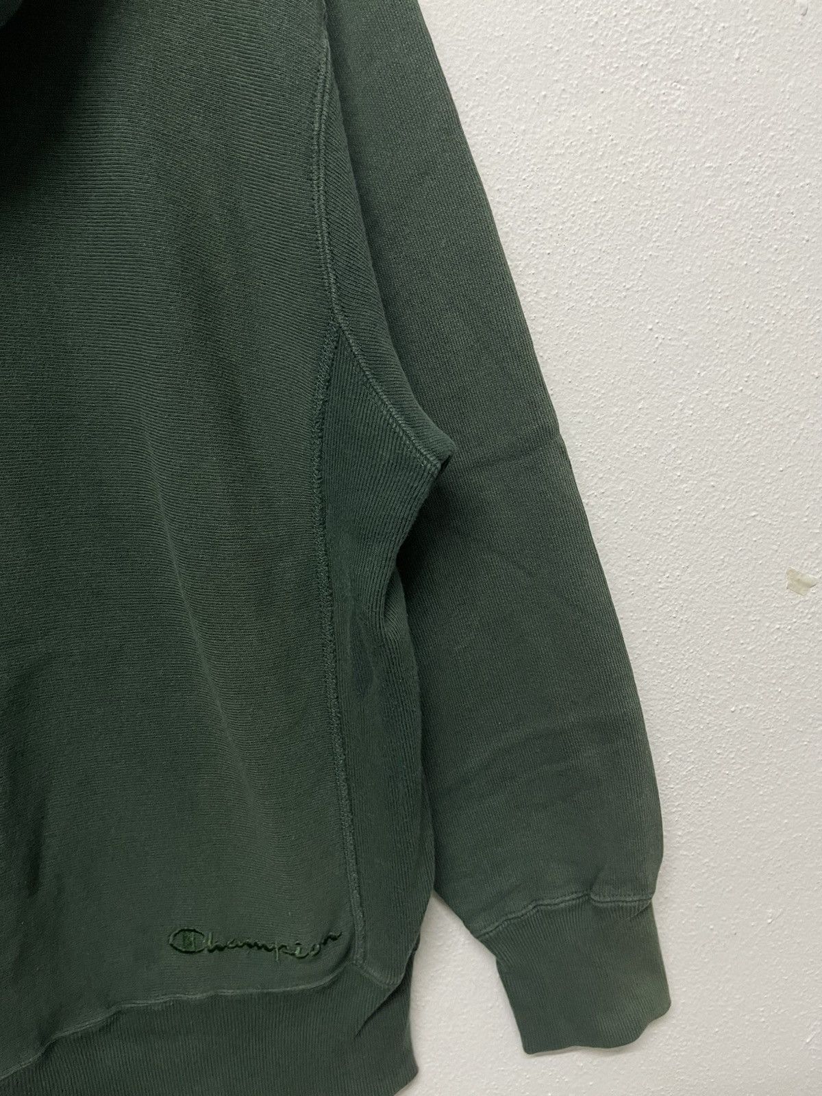 Champion × Vintage VINTAGE CHAMPION X MILKFED BOX LOGO HOODIE GREEN COLOUR Size US S / EU 44-46 / 1 - 14 Thumbnail