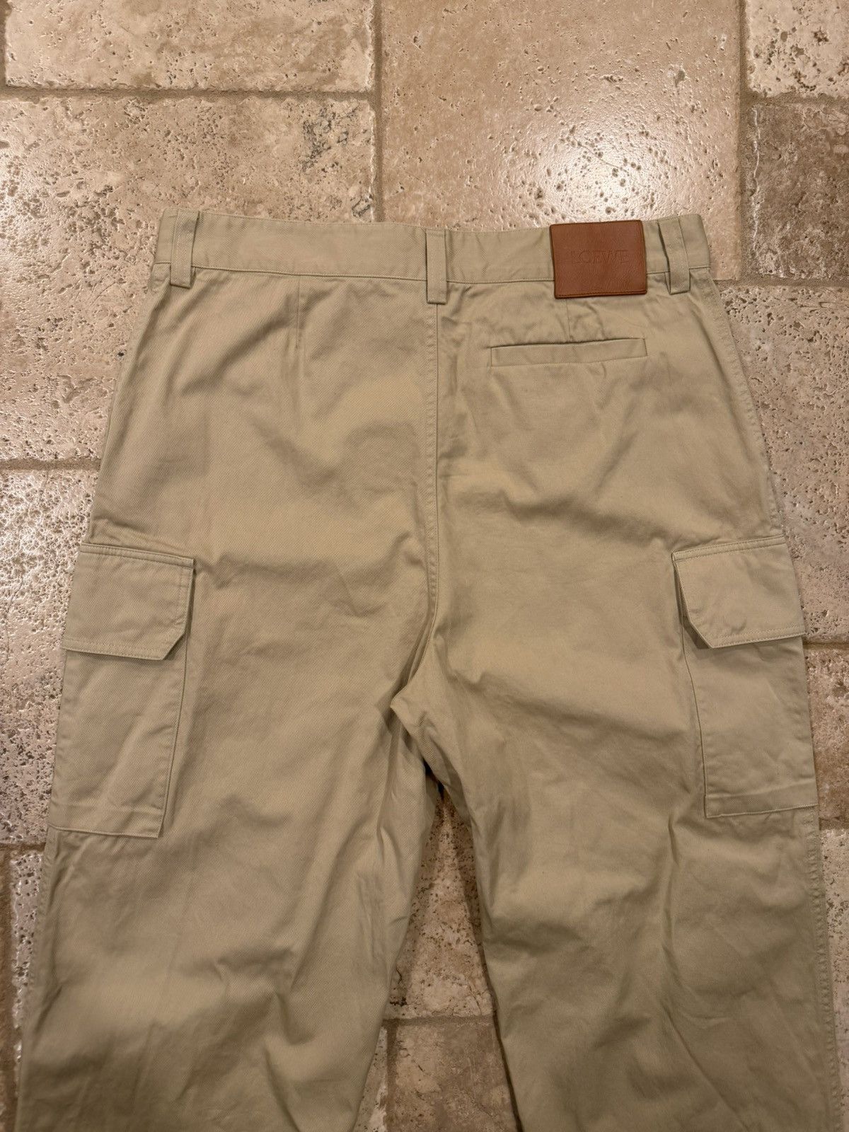 Loewe Loewe Khaki Cargo Tan Trouser Pants Size US 34 / EU 50 - 9 Thumbnail
