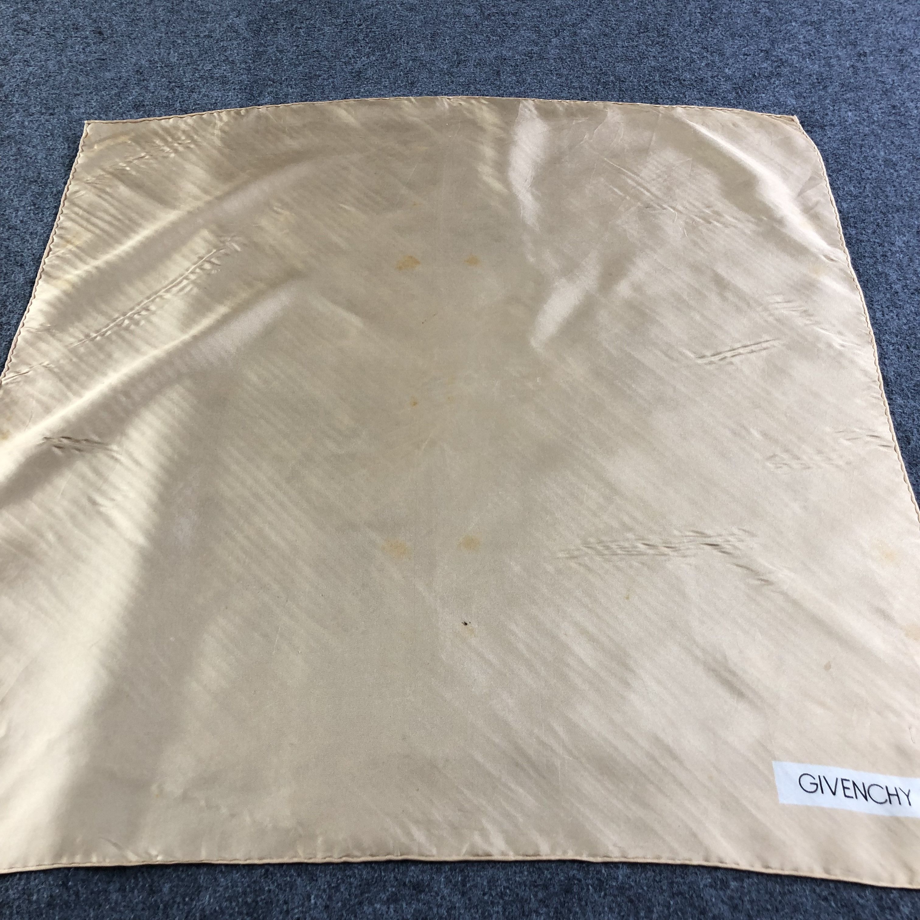 Givenchy Vintage Givenchy Plain Silk Scarf M465 Size ONE SIZE - 1 Thumbnail