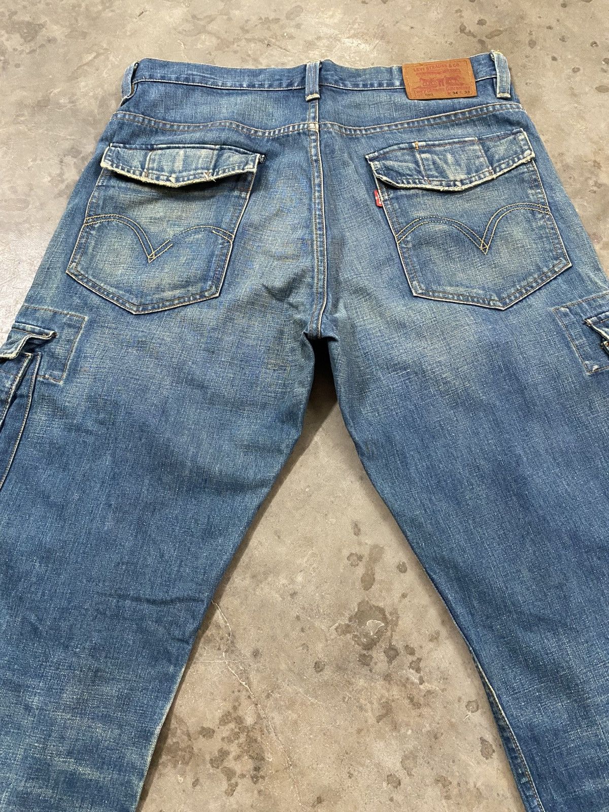 Levi's Vintage Levis Cargo Denim @286 imn Size US 34 / EU 50 - 7 Thumbnail