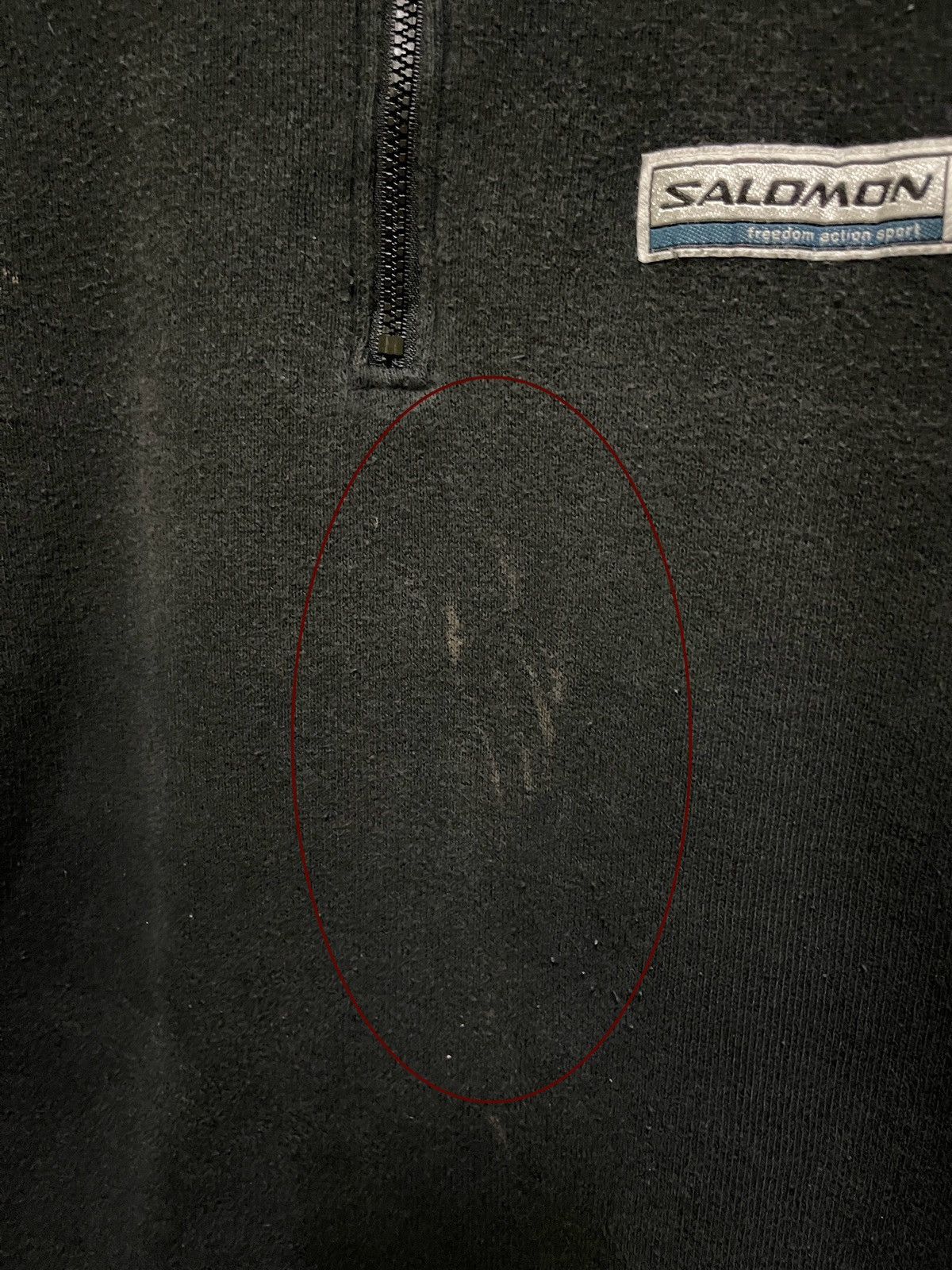 Vintage Salomon Half Zipper Long Sleeve Sun Faded Size US M / EU 48-50 / 2 - 5 Thumbnail