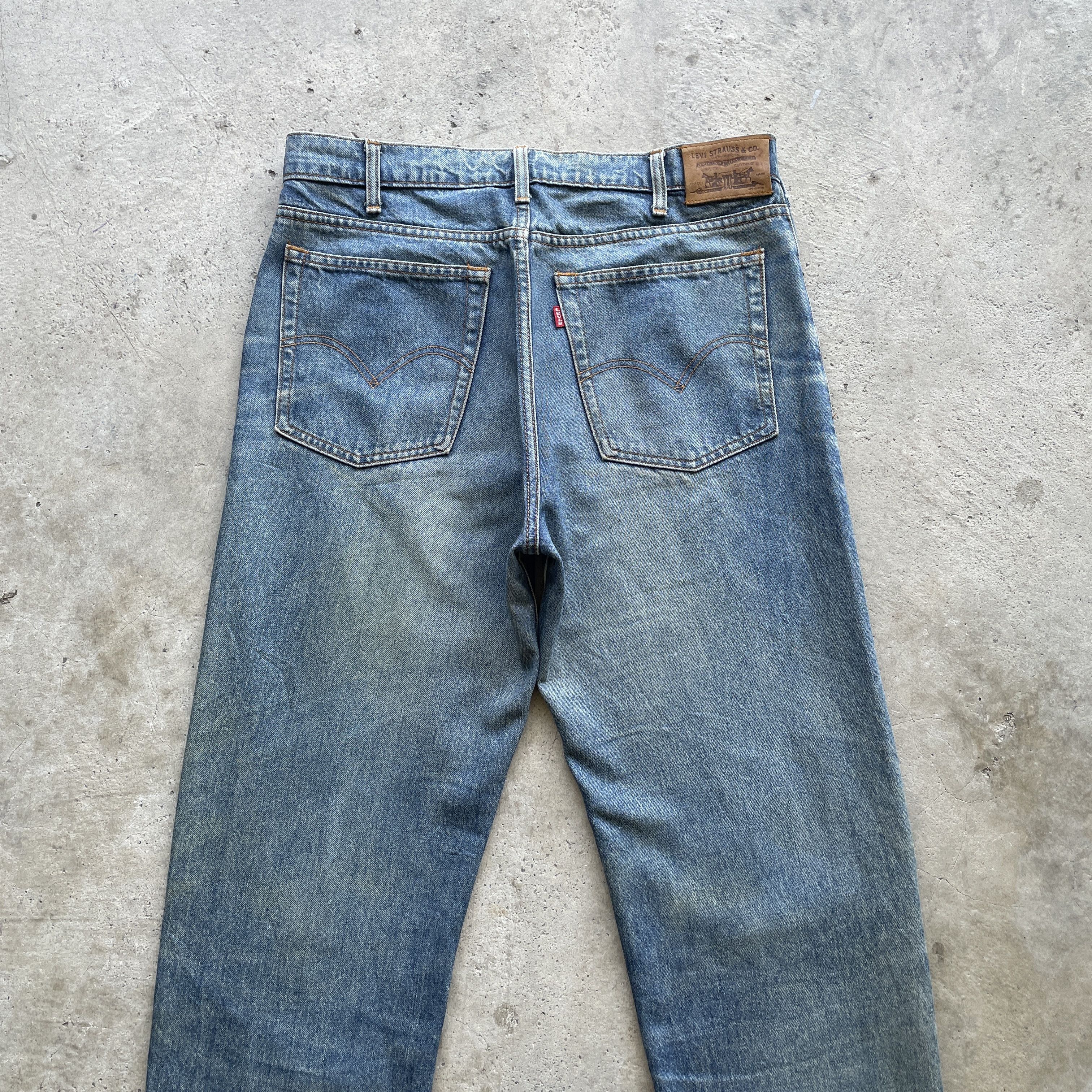 Levi's W34x29 Vintage Levi’s Denim Faded Rusty Wash Denim Pants Size US 34 / EU 50 - 9 Thumbnail