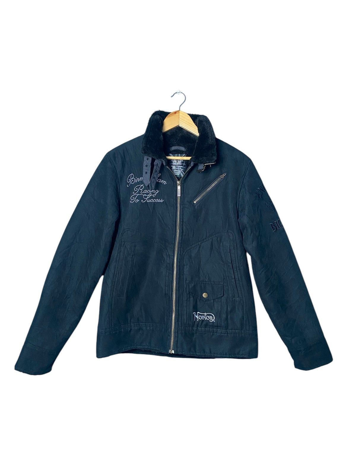 Norton × Vintage Norton biker jacket Size US L / EU 52-54 / 3 - 1 Thumbnail