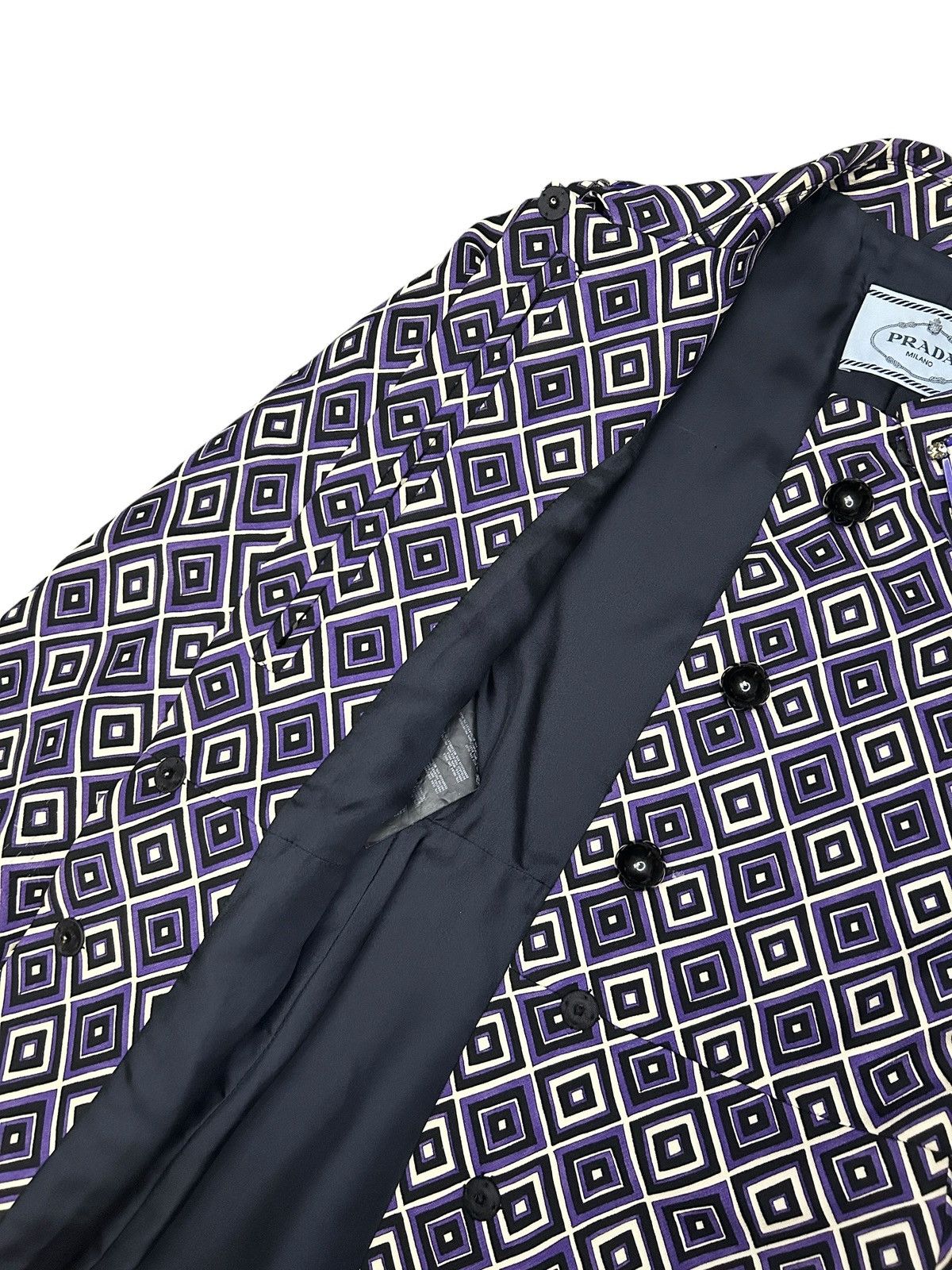 Prada F/W 12 Geometric Jacket Size M / US 6-8 / IT 42-44 - 9 Thumbnail