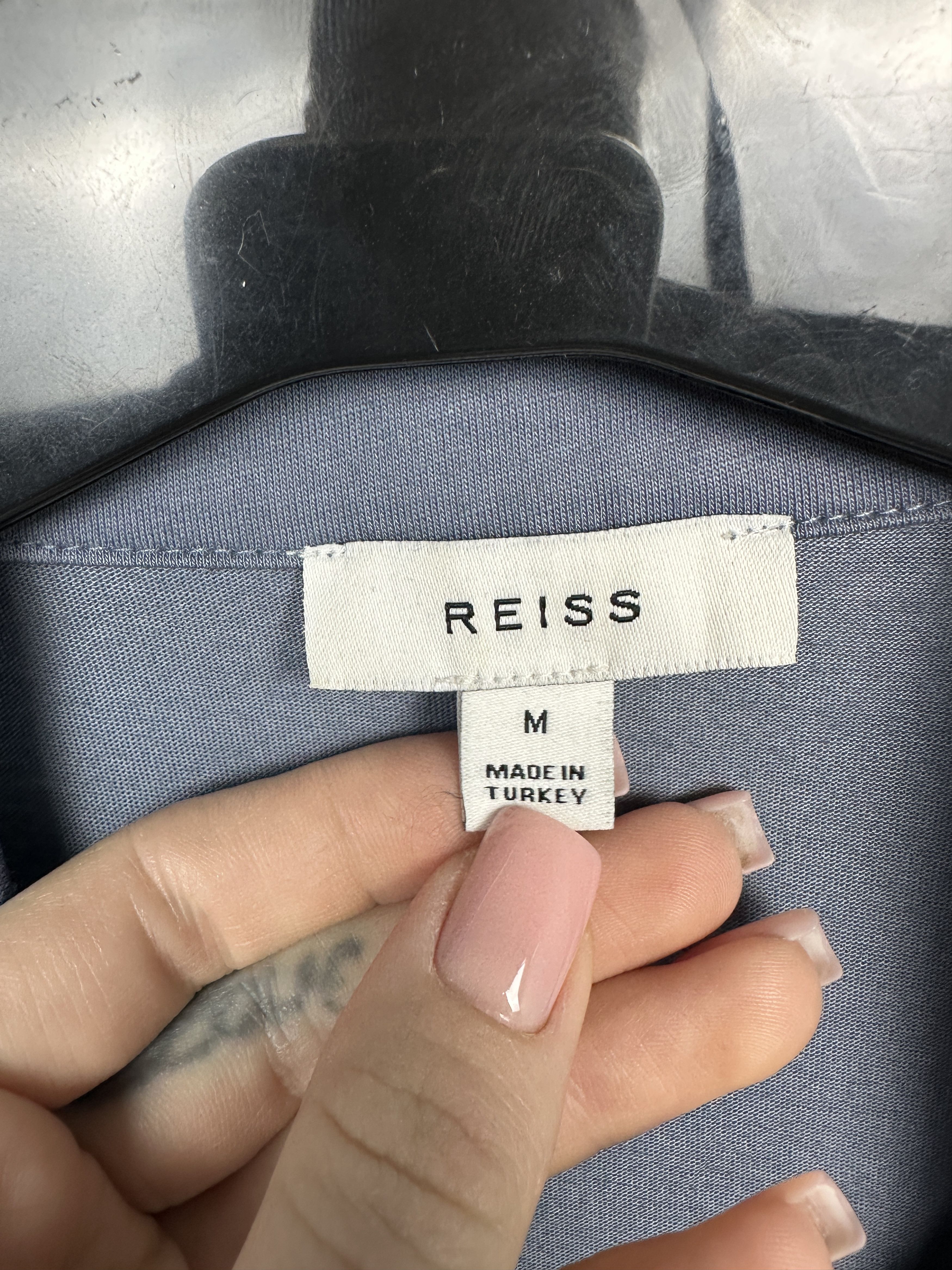 Reiss Reiss Mens Short Sleeve Shirt Size US M / EU 48-50 / 2 - 3 Thumbnail