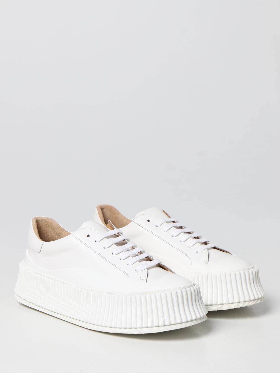 Jil Sander o1loc1c0425 J15WS0002 Low-Top Sneakers in White Size US 5 / IT 35 - 2 Thumbnail