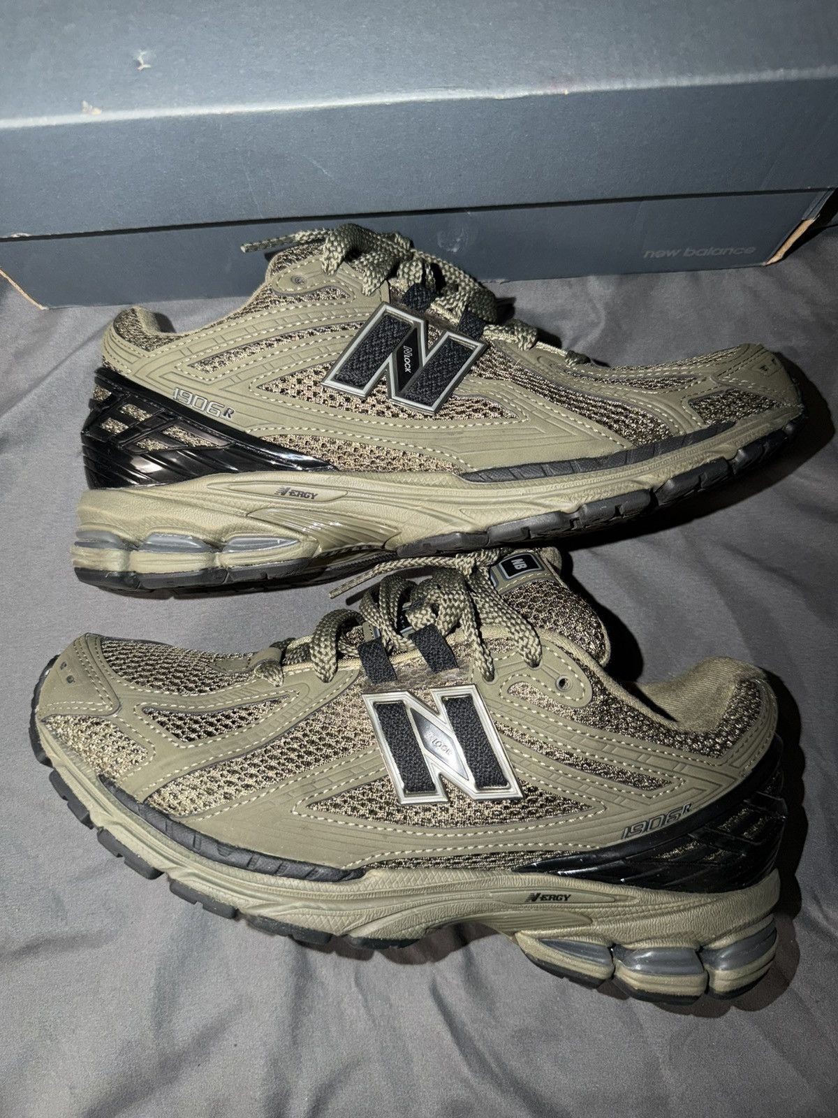 New Balance New Balance 1906R ‘Olive Black’ Size 8M Size US 8 / EU 41 - 1 Thumbnail