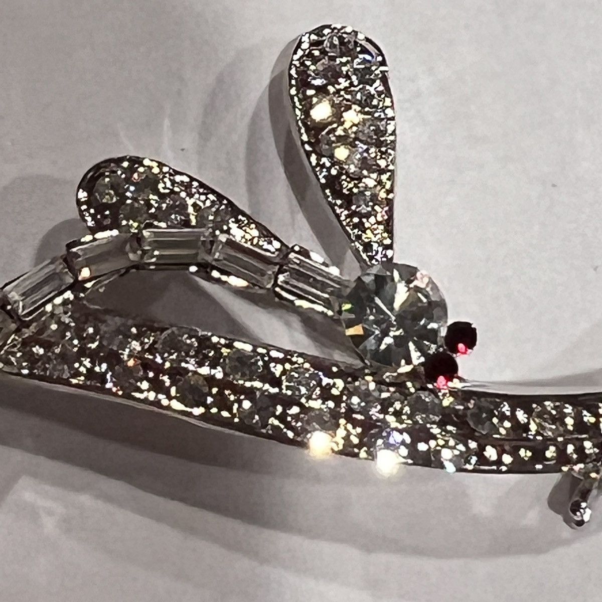 Unknown London Elegant Rhinestone Dragonfly Brooch Size ONE SIZE - 3 Thumbnail