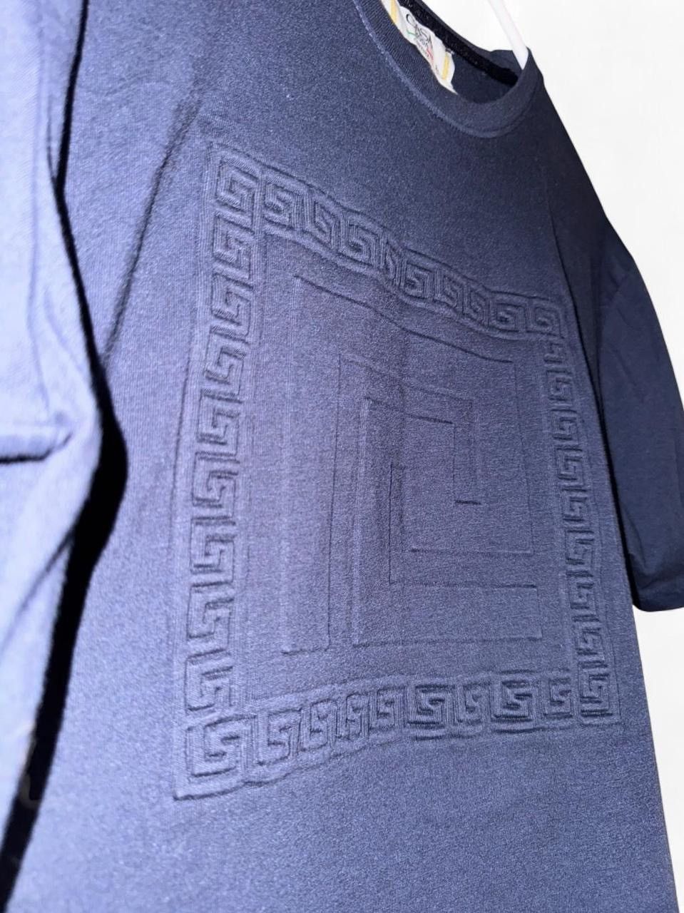 Other Navy blue CASA MODA embroidered t-shirt Size US L / EU 52-54 / 3 - 3 Thumbnail