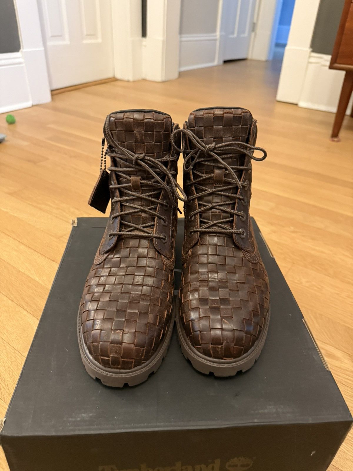 Timberland Woven Leather Timberland Size US 8.5 / EU 41-42 - 1 Thumbnail
