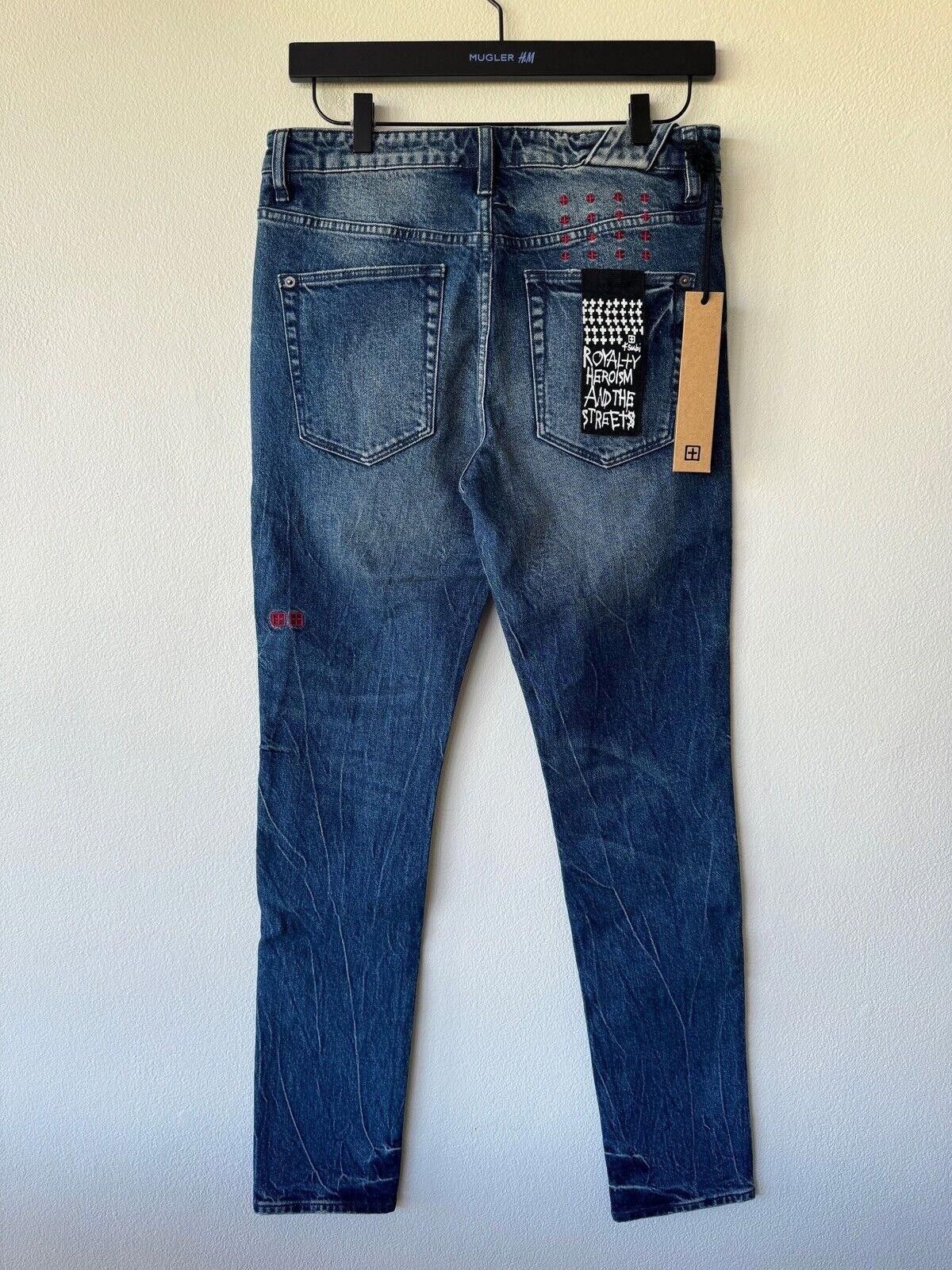 Ksubi new Ksubi mens denim jean chitch 32 small medium hilite blue Size US 32 / EU 48 - 5 Thumbnail